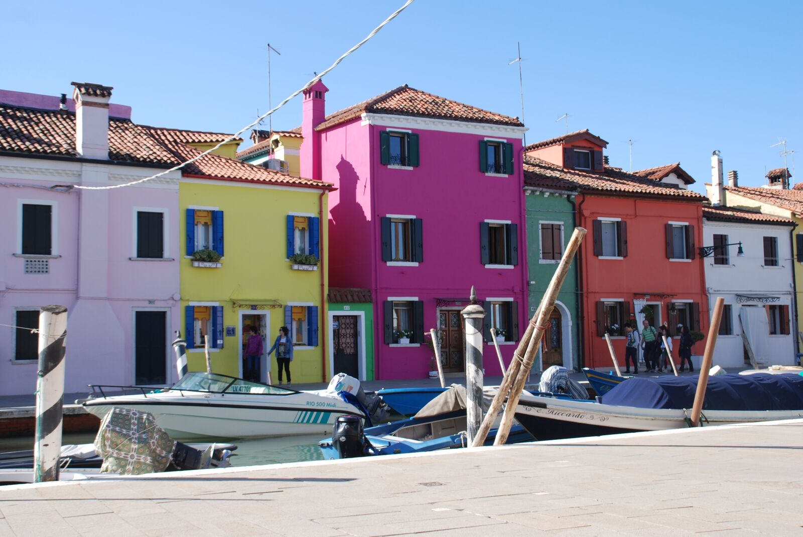 Nikon D80 sample photo. Burano, colored, island photography