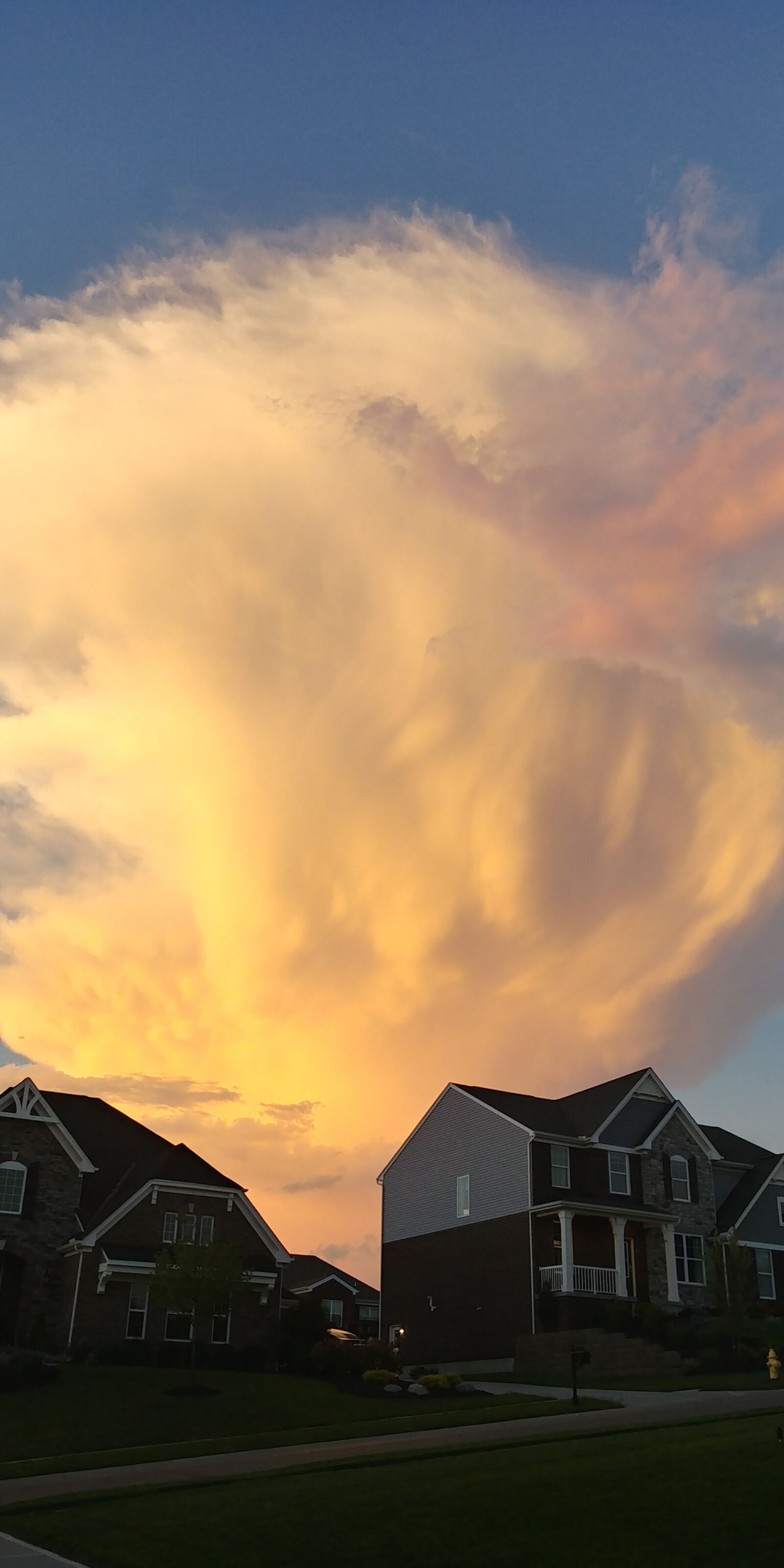 LG G6 sample photo. Cloud, sunset, sky photography