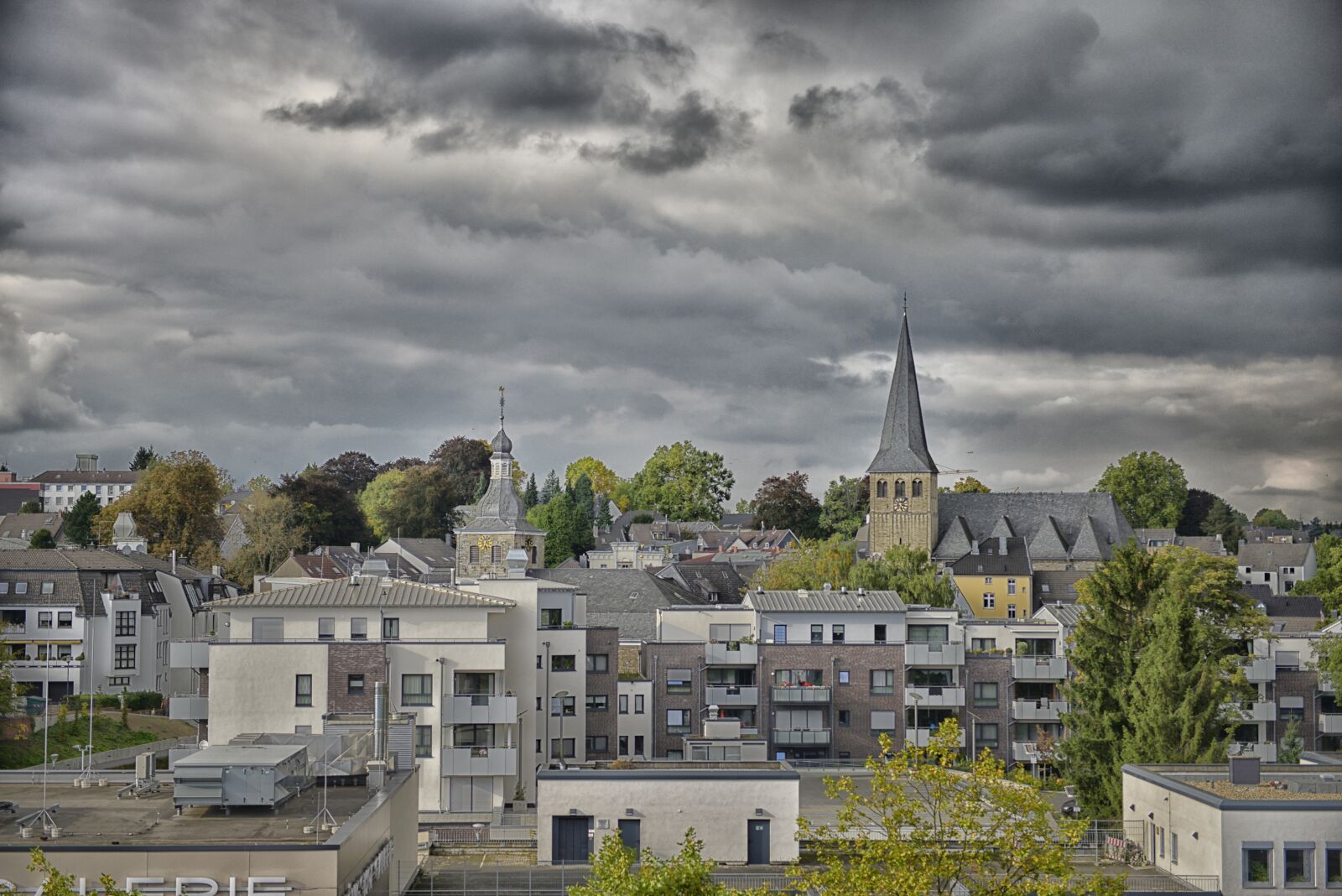 Nikon D800 sample photo. Mettmann, city, steeple photography