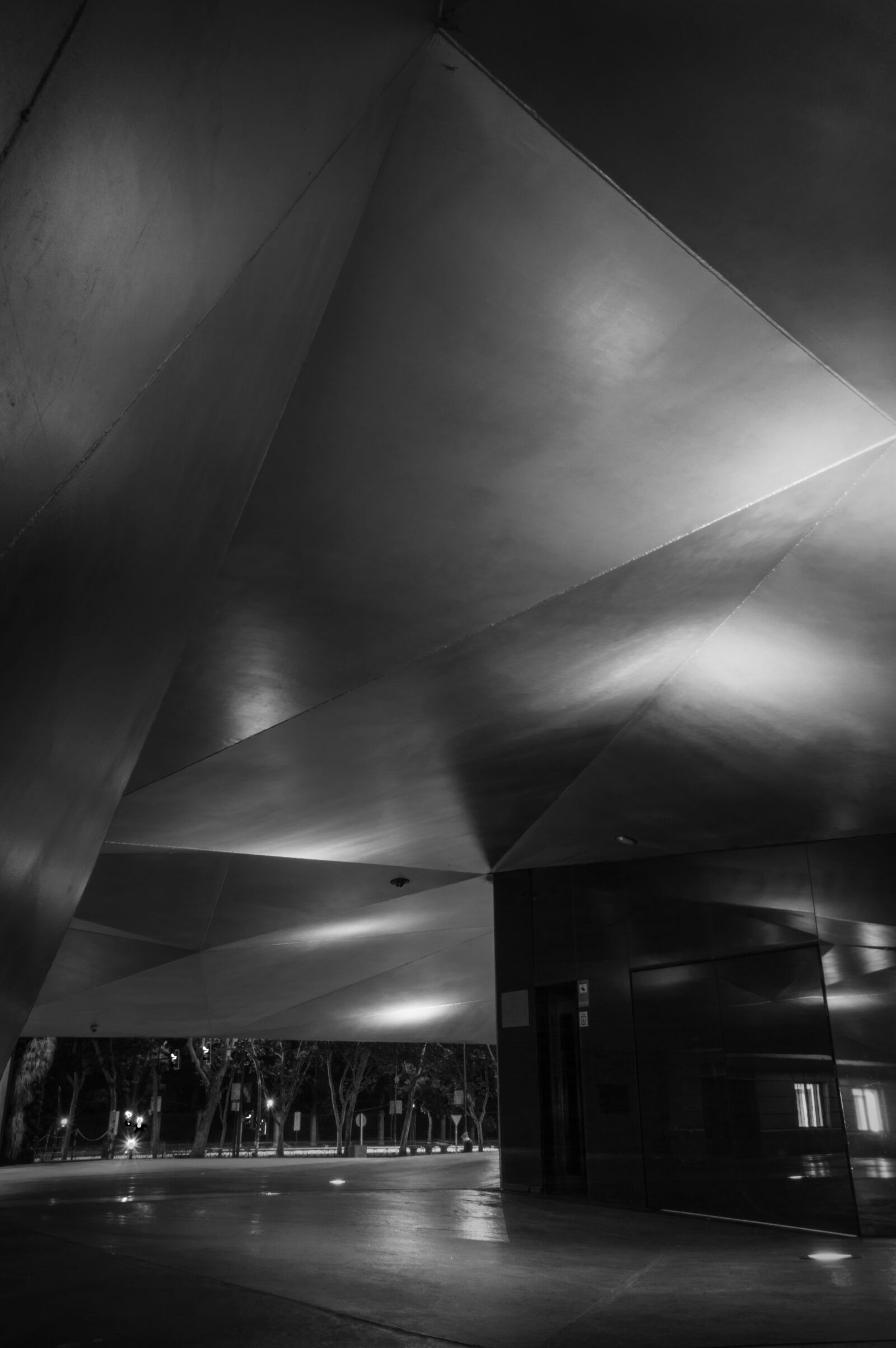 Nikon D3200 sample photo. Architecture, black, and, white photography