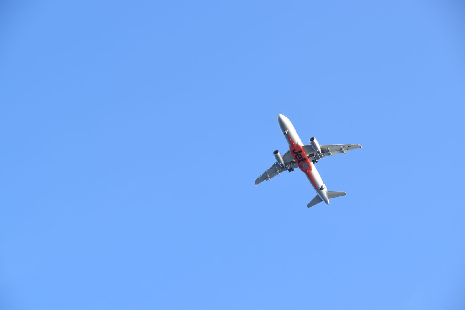 Nikon D5500 sample photo. Airplane, aircraft, jet photography