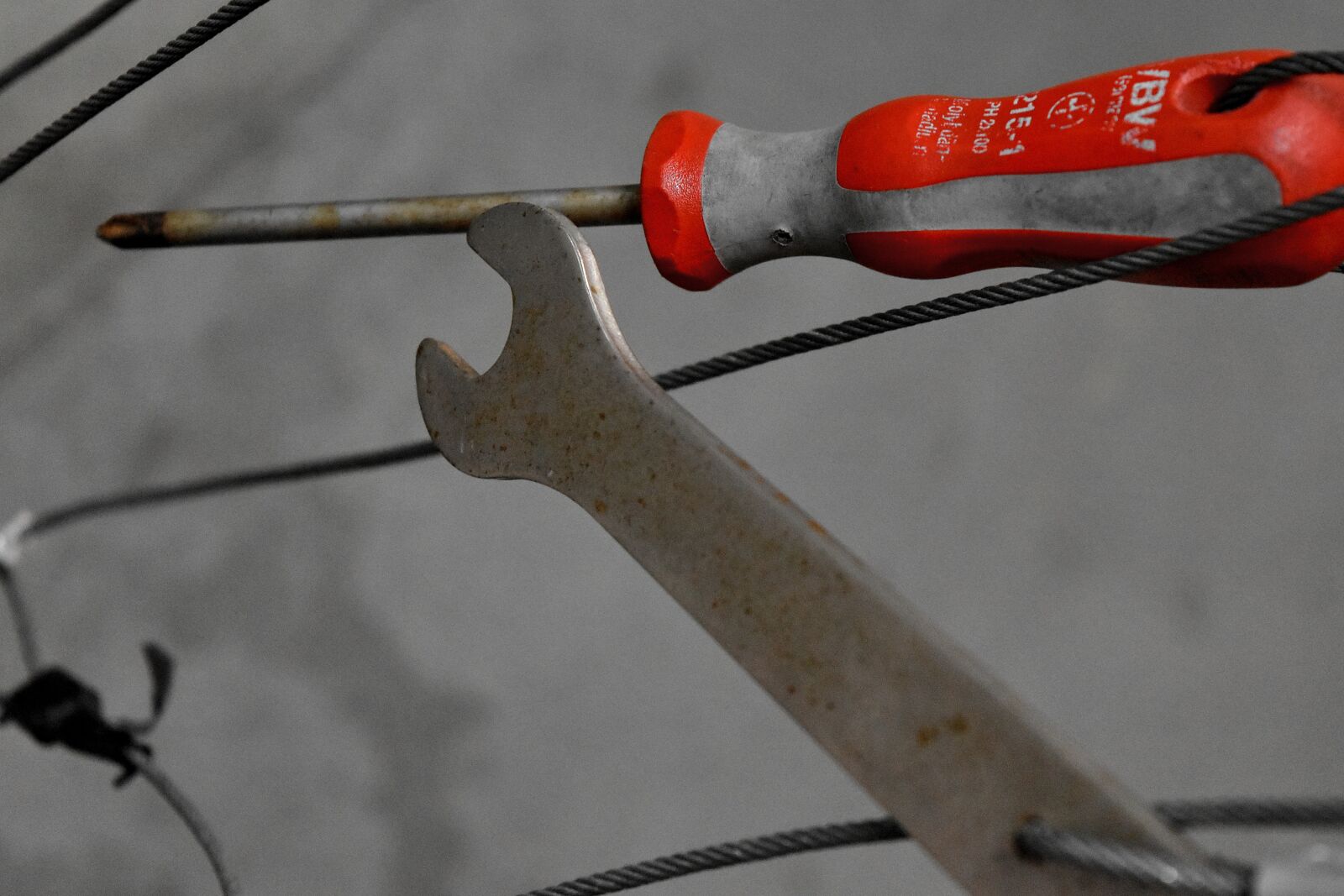 Nikon D5500 sample photo. Wrench, hand tool, metal photography
