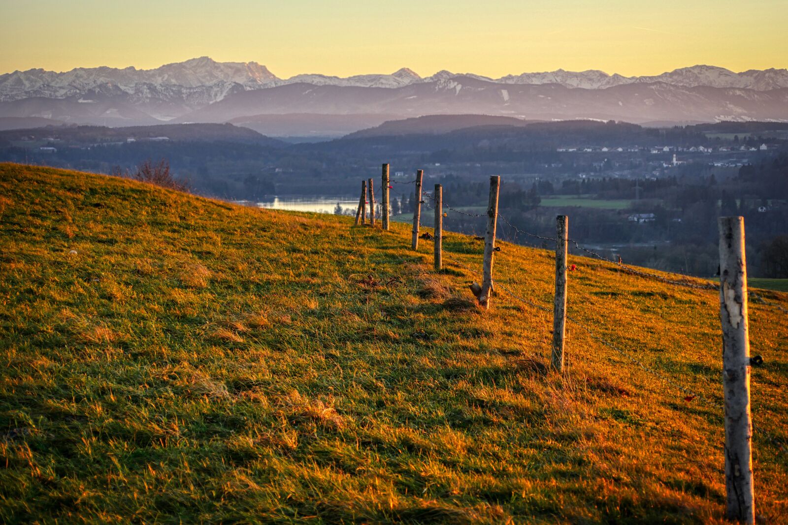 Panasonic Lumix DMC-GX8 sample photo. Sunset, alpine, landscape photography