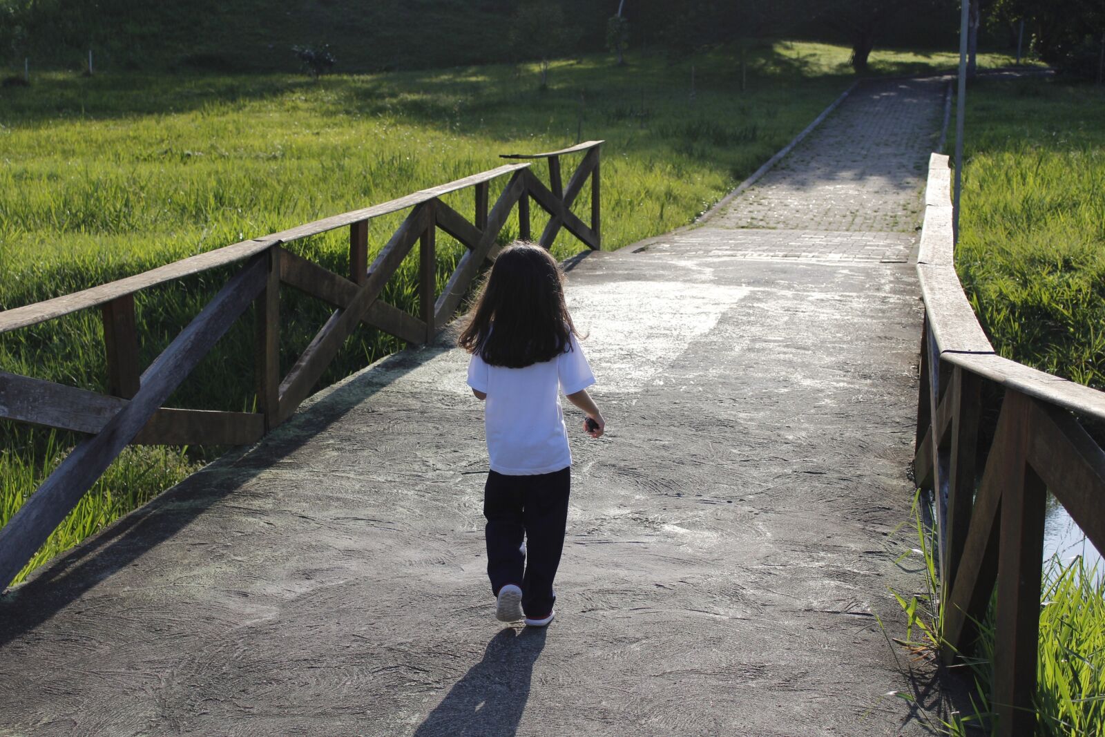 Canon EOS 1200D (EOS Rebel T5 / EOS Kiss X70 / EOS Hi) sample photo. Bridge, girl, road photography