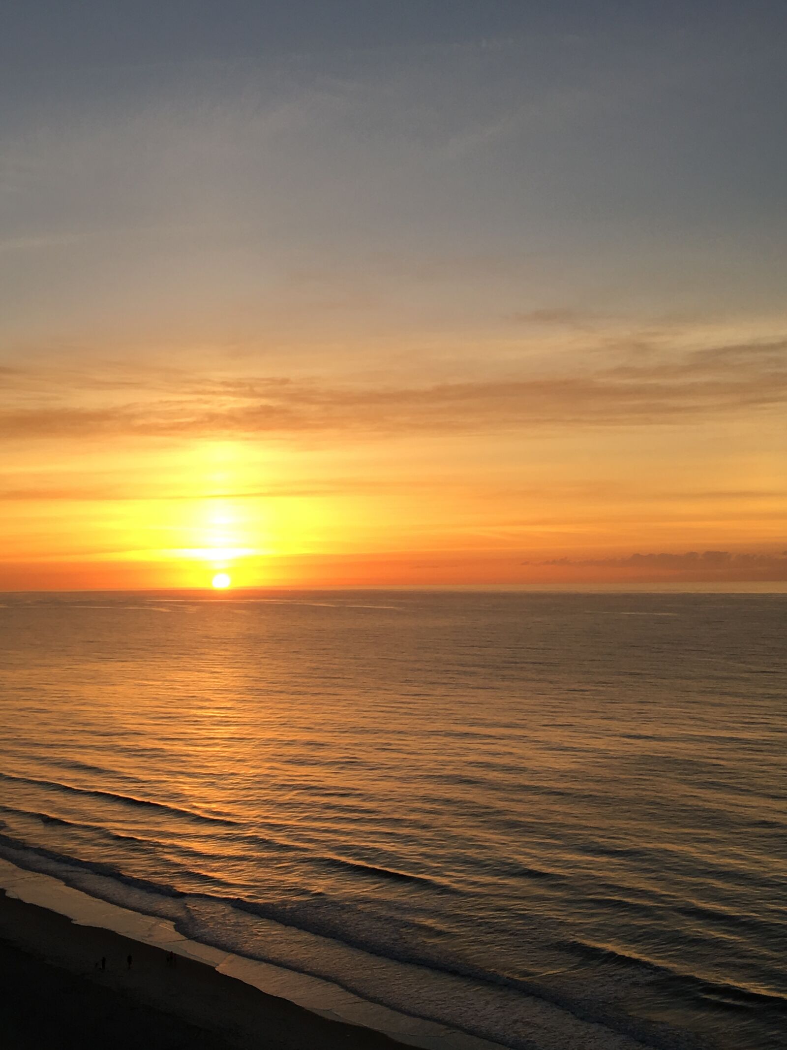 Apple iPhone 6s sample photo. Sunrise, beach, ocean photography