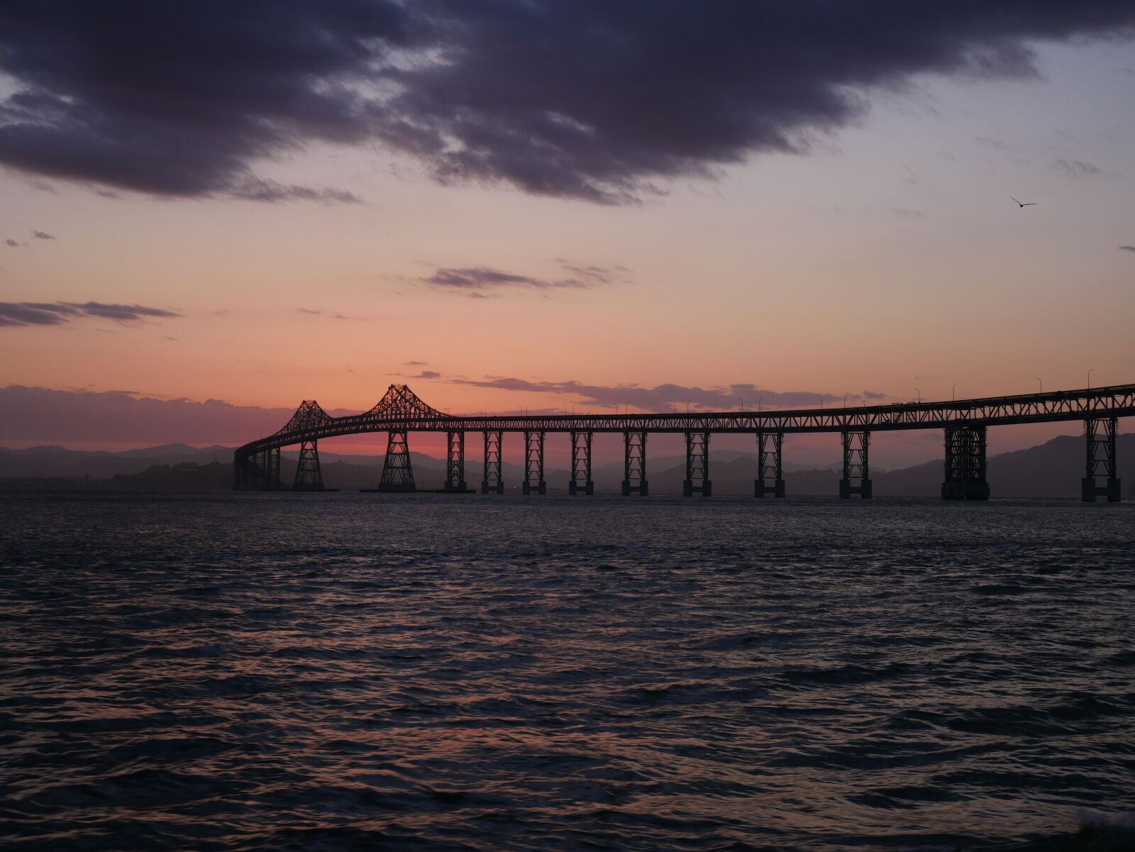 Panasonic Lumix DMC-G7 sample photo. California, bridge, sunset photography