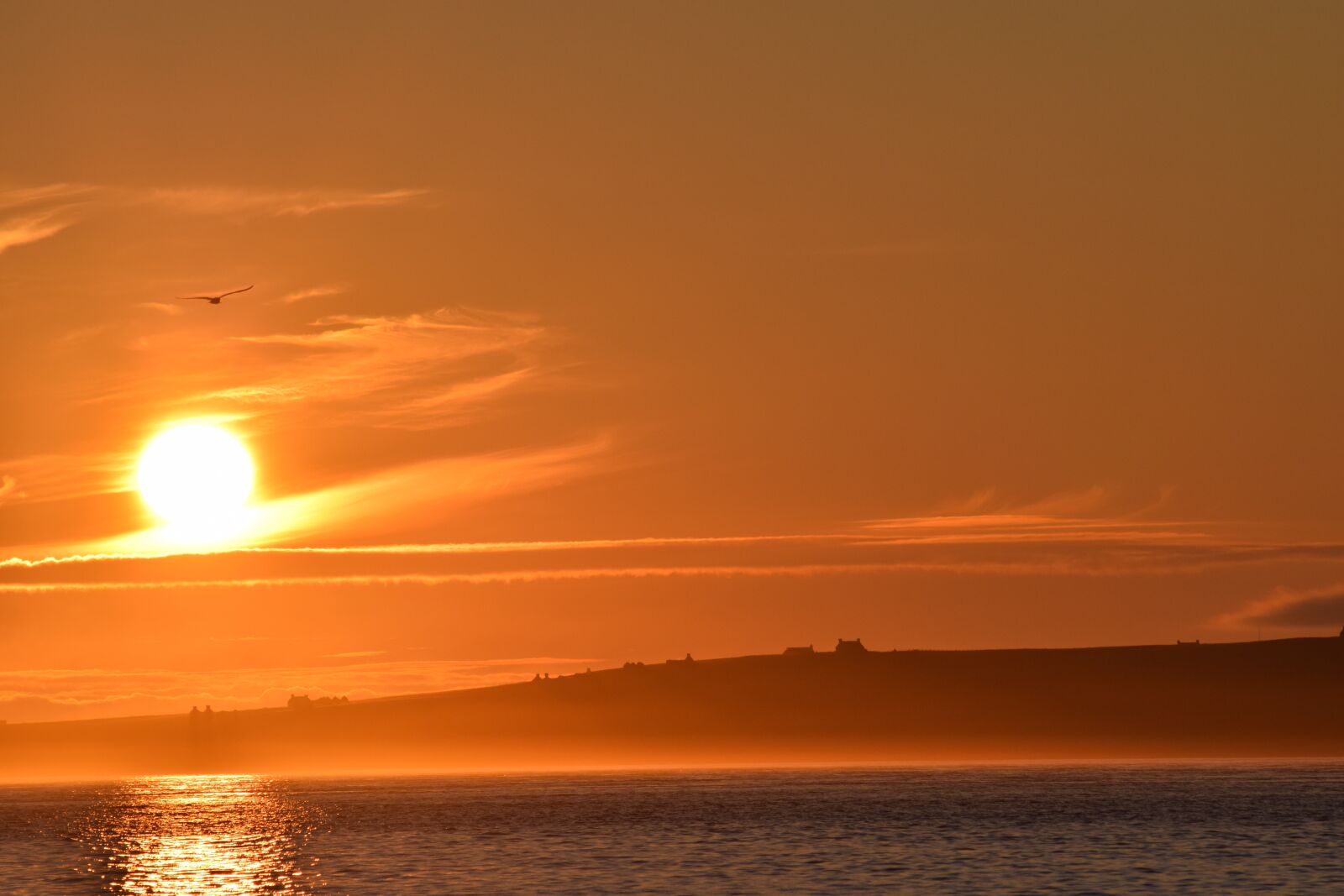 Nikon D5300 sample photo. Sunset, sun, sea photography