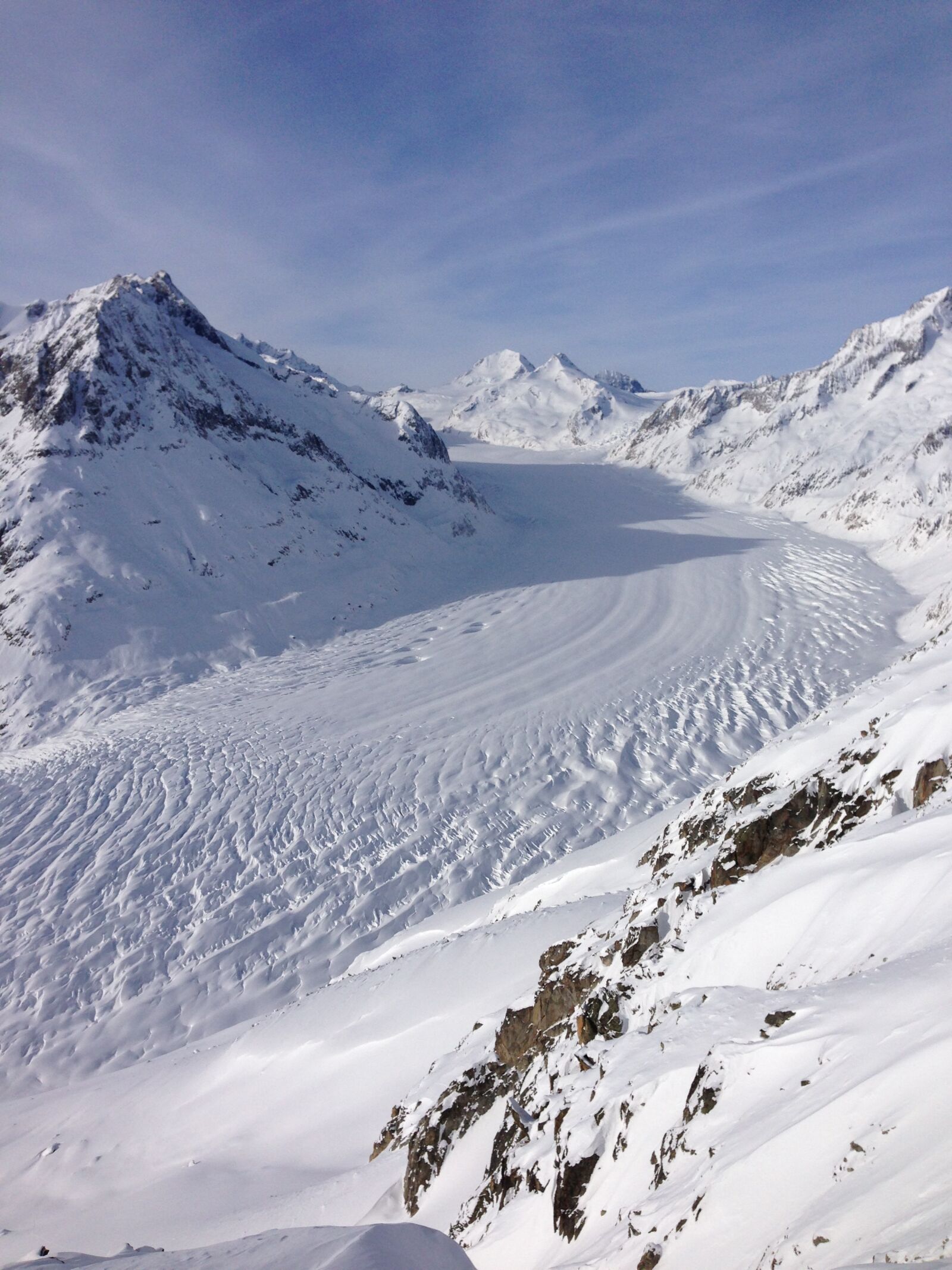 Apple iPhone 5 sample photo. Aletsch, glacier, switzerland photography