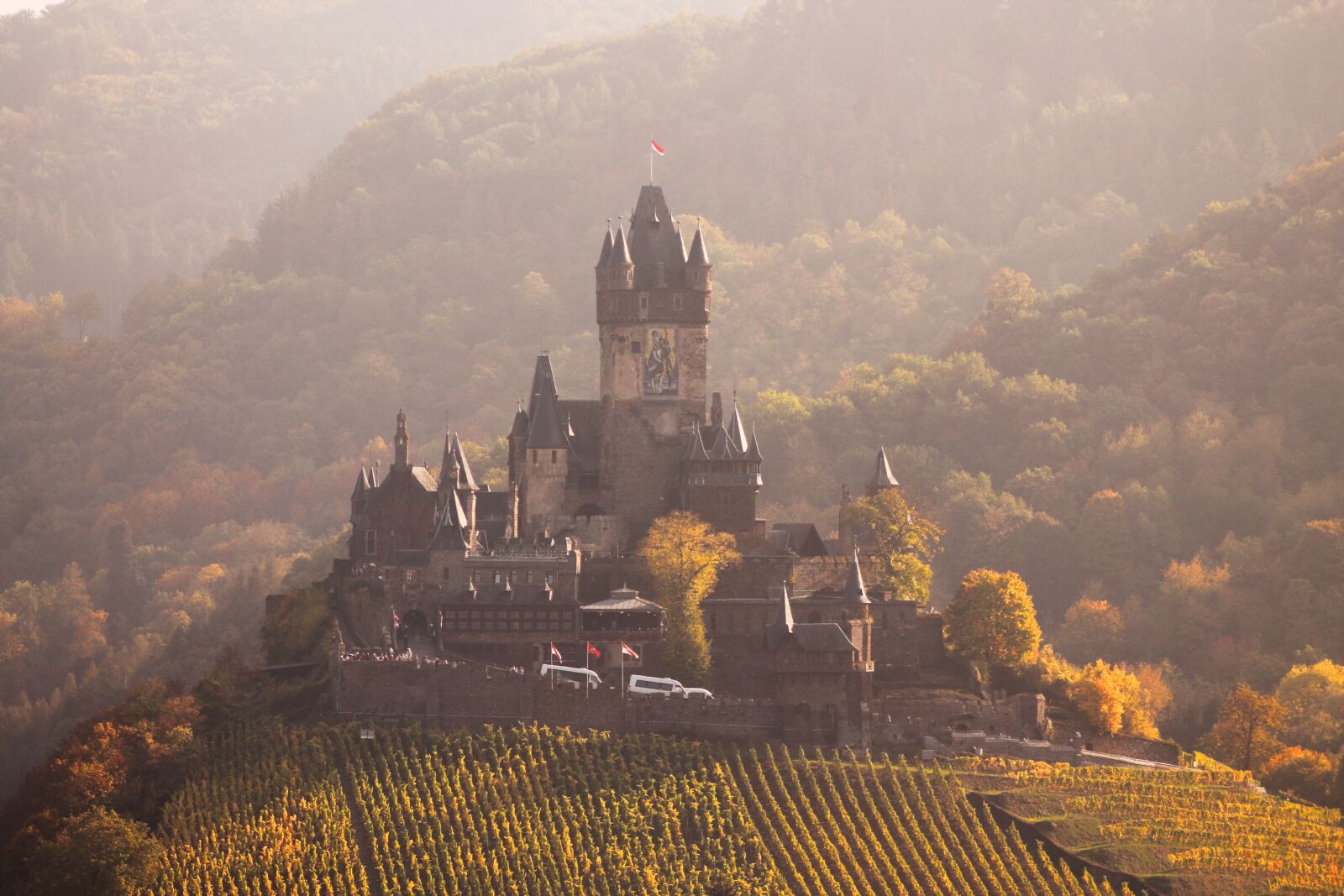 Canon EOS 1100D (EOS Rebel T3 / EOS Kiss X50) sample photo. Kochem, cochem, castle photography