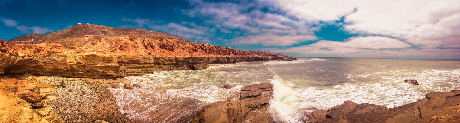 Apple iPhone 6 Plus sample photo. California, san diego, cliff photography