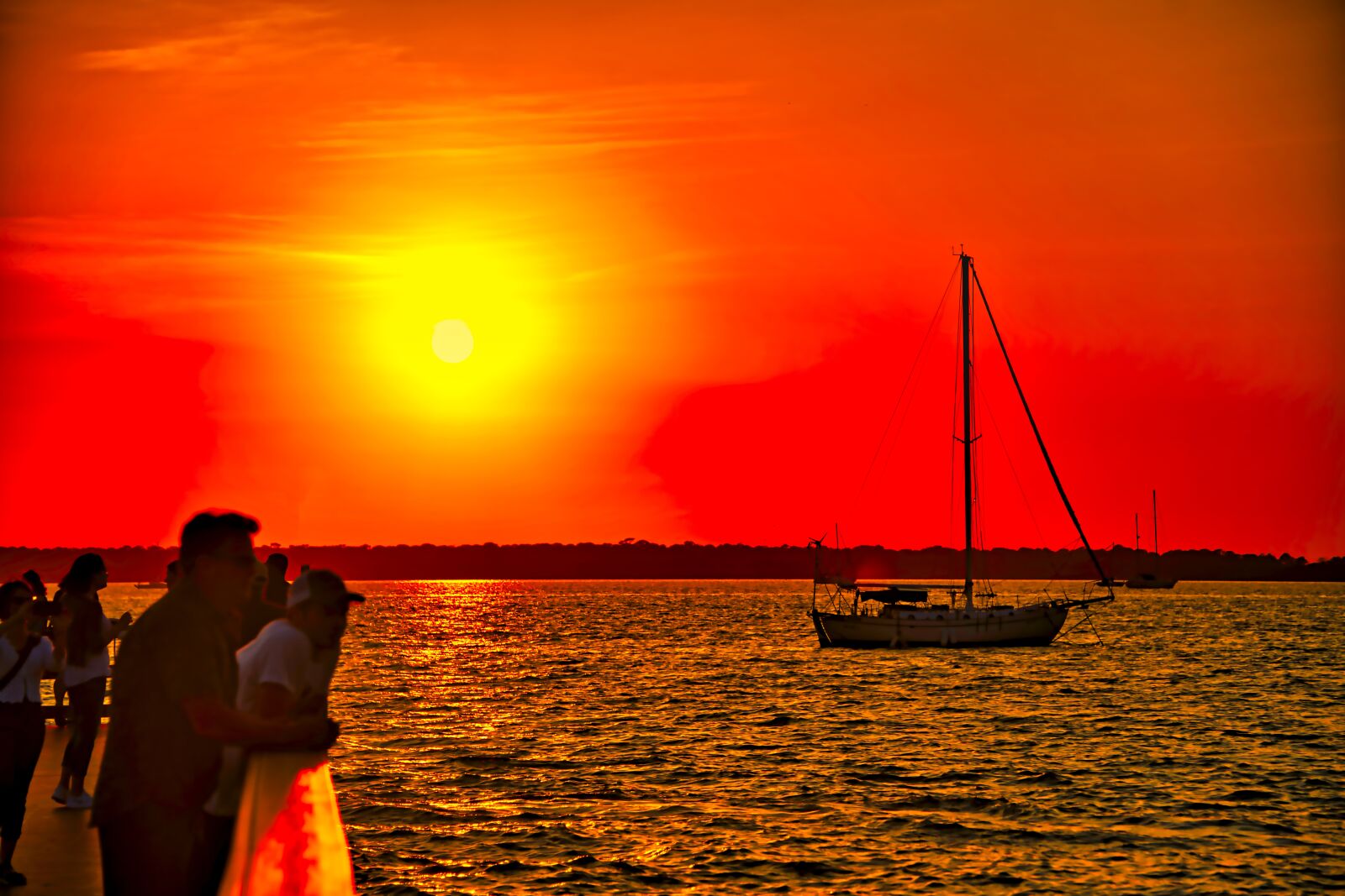 Nikon D850 sample photo. Boat, sunset, marina photography
