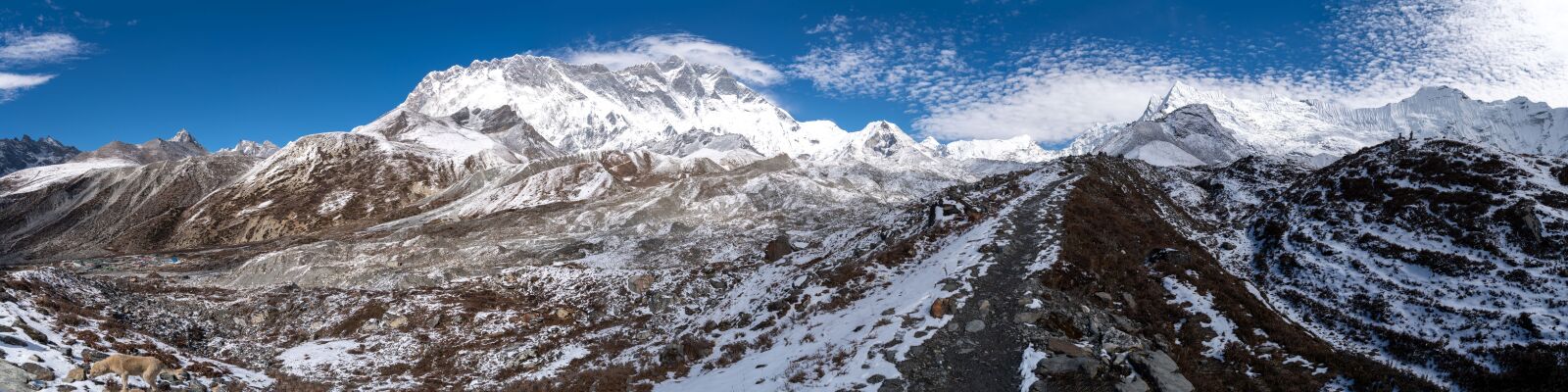 Sony a7R III + Sony FE 24-240mm F3.5-6.3 OSS sample photo. Himalaya, mountains, clouds photography