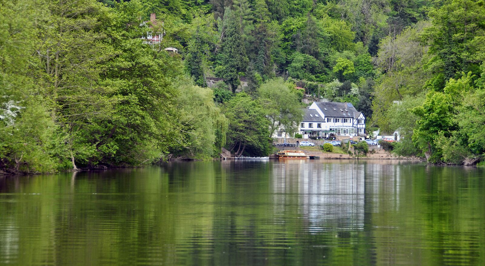 Nikon D200 sample photo. Symonds yat, river wye photography