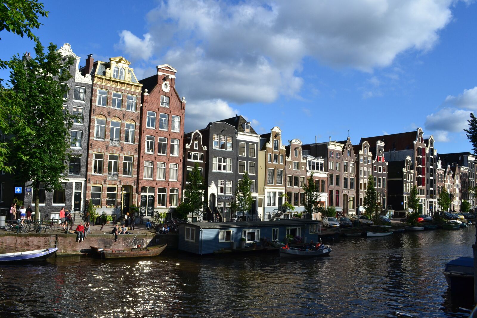 Nikon D3100 sample photo. Amsterdam, channel, netherlands photography