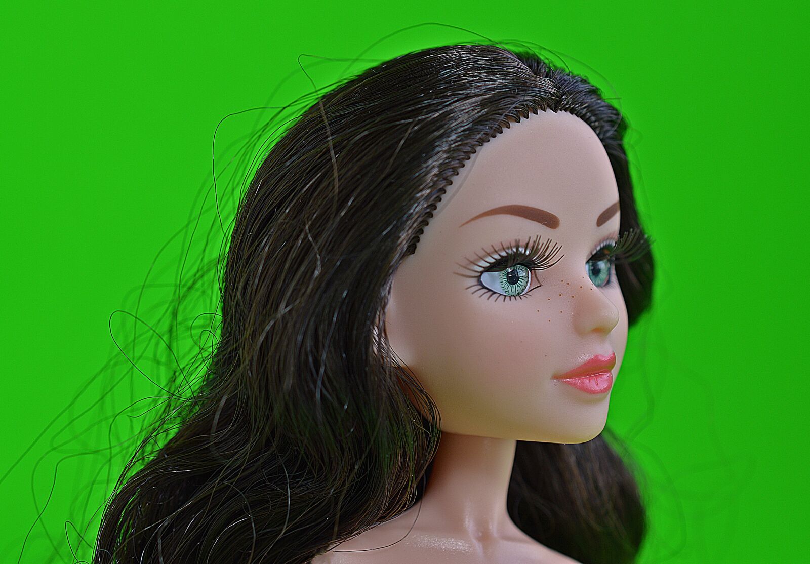 Nikon D3200 sample photo. Doll, face, portrait photography