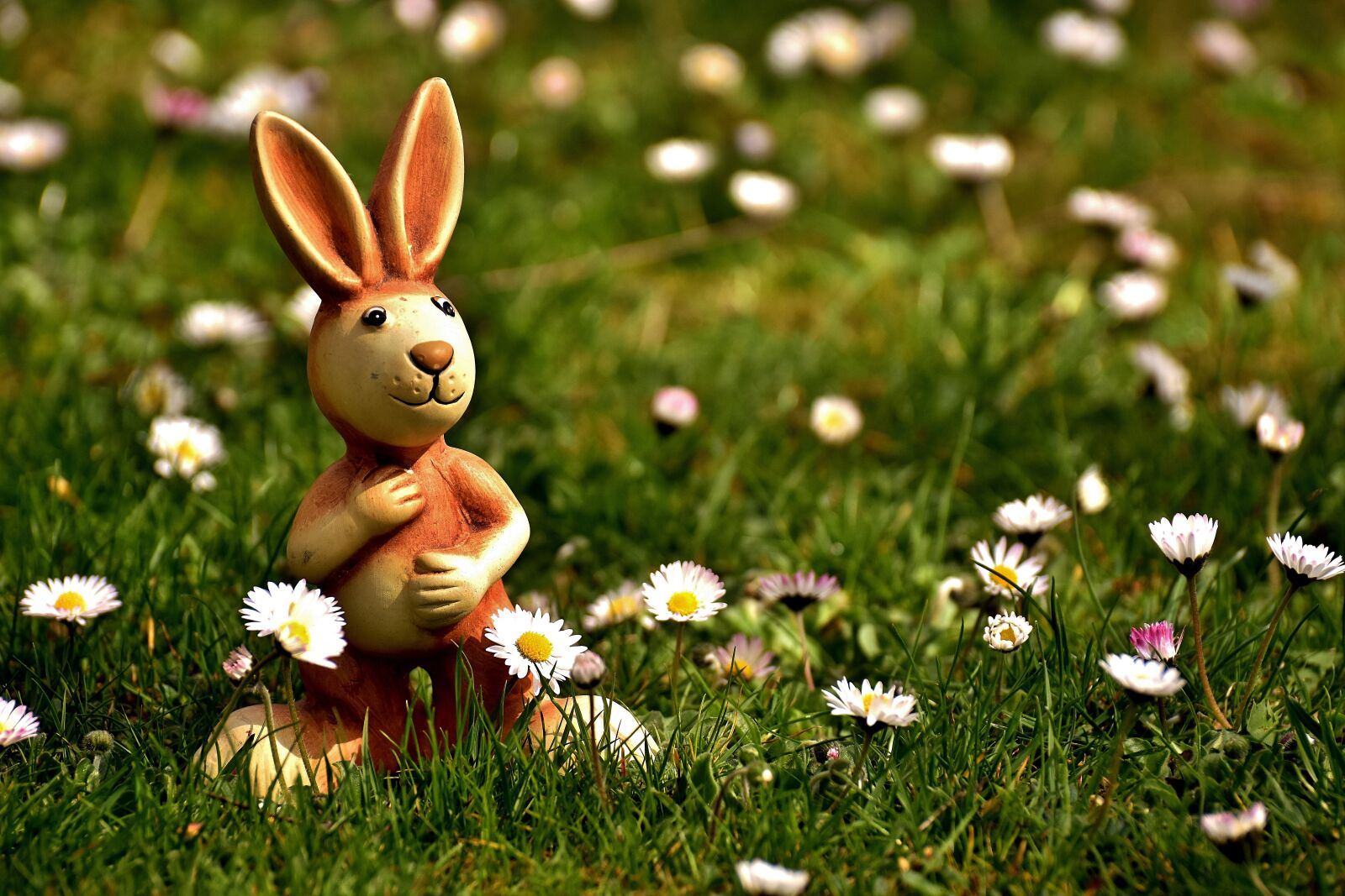 Nikon D7200 sample photo. Hare, figure, ceramic photography
