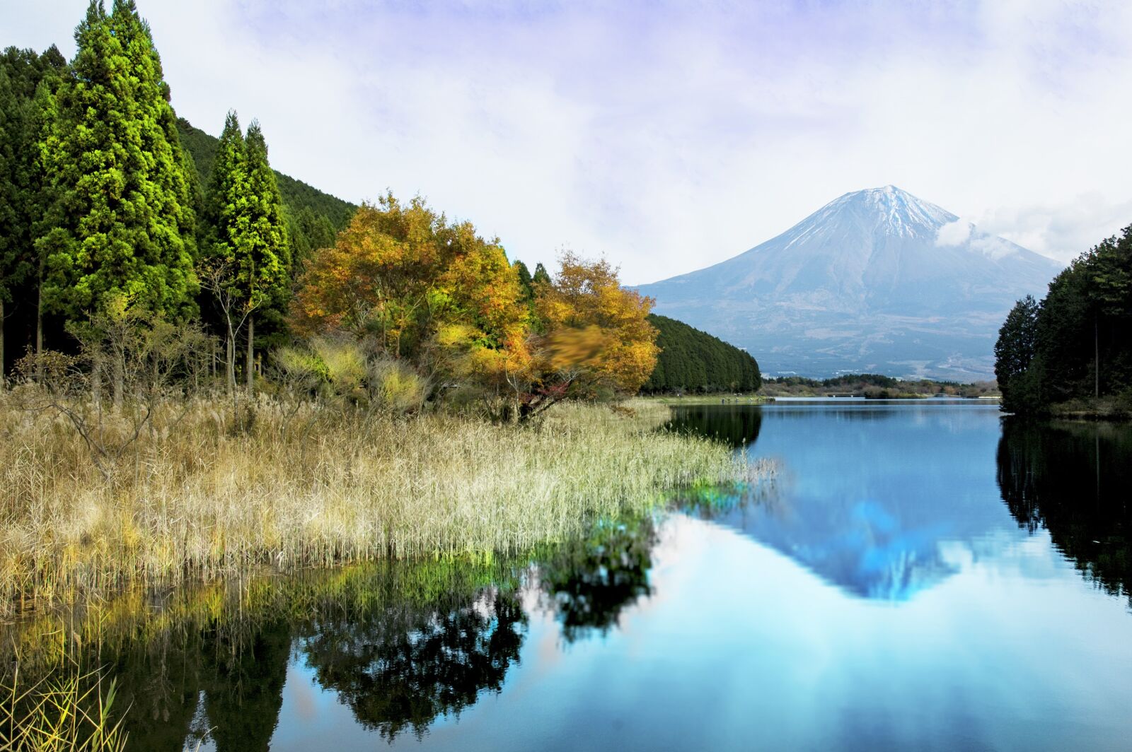 Nikon D70 sample photo. Mountain, lake, autumn photography