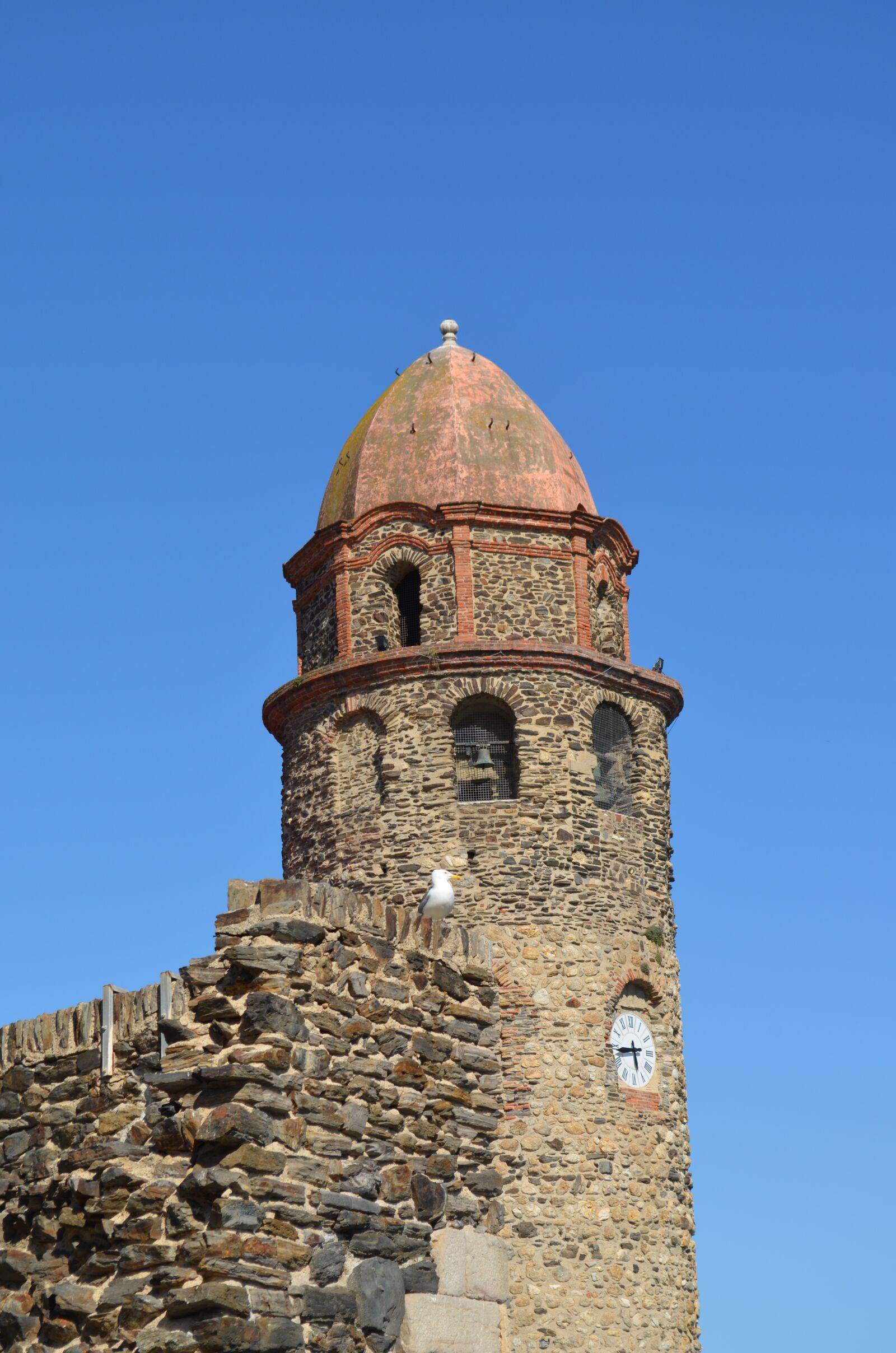 Nikon D5100 sample photo. Collioure, church, france photography