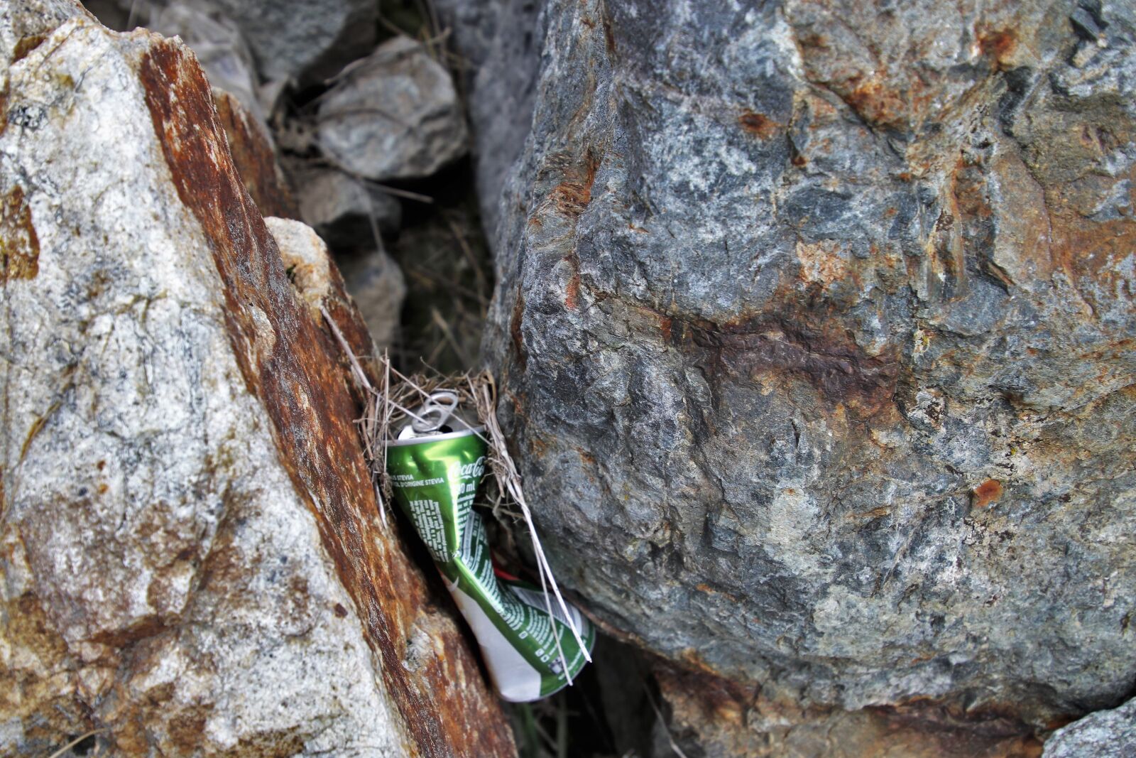 Canon EOS 80D sample photo. Rocks, garbage, rejected photography