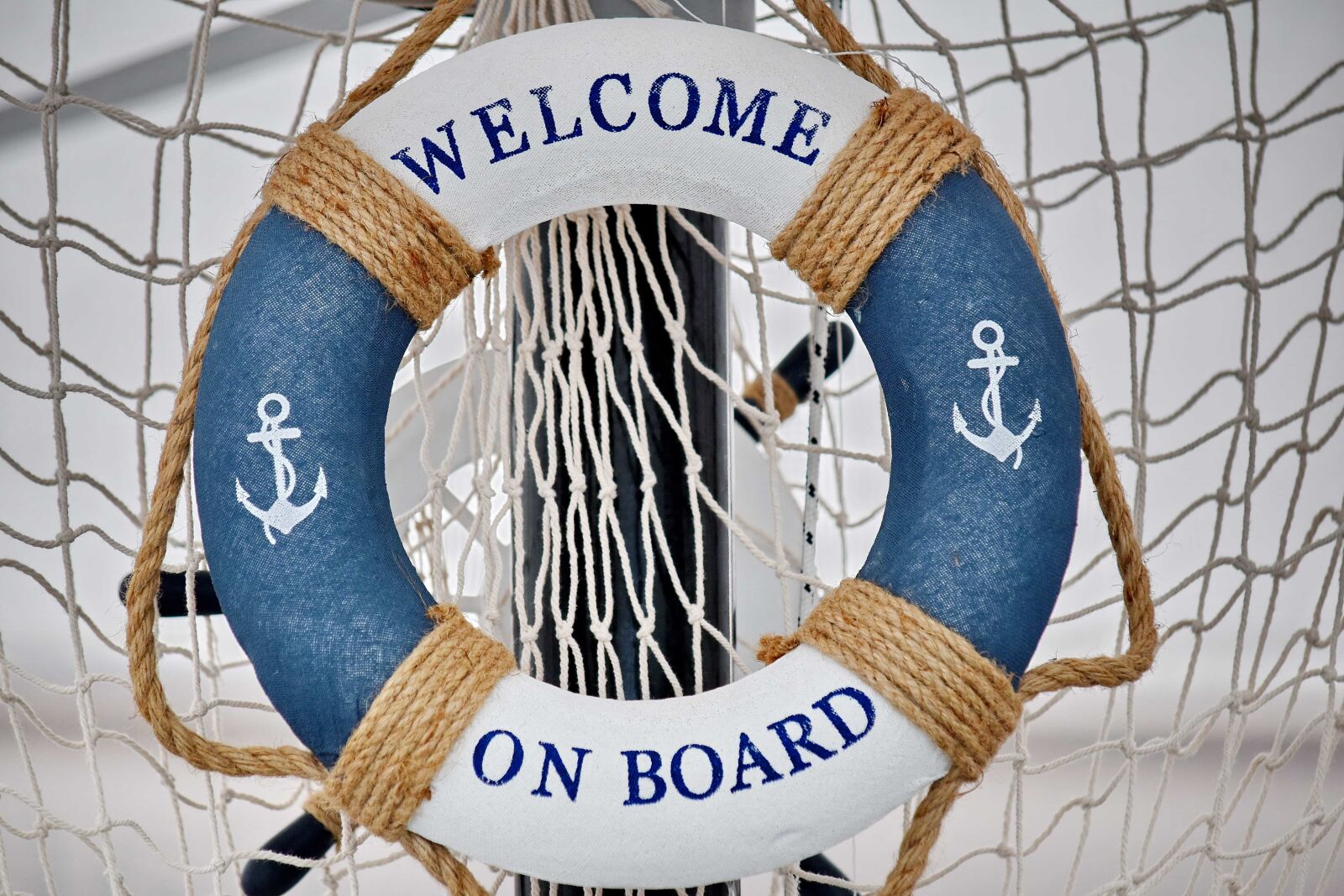 Nikon D5500 sample photo. Life preserver, equipment, rope photography