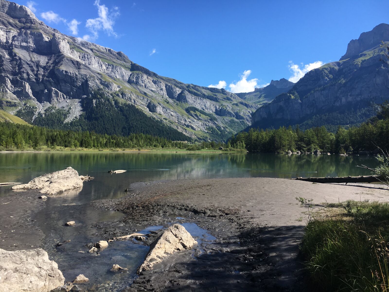 Apple iPhone 6s sample photo. Lake, mountain, derborence photography