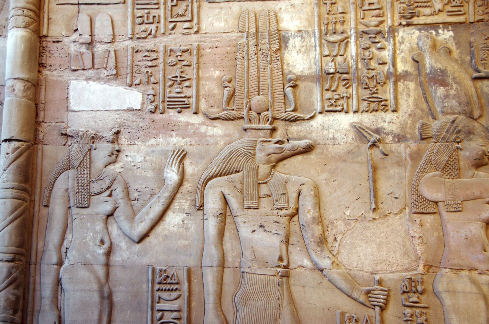 Pentax K-5 sample photo. Egypt, temple, kom-ombo photography