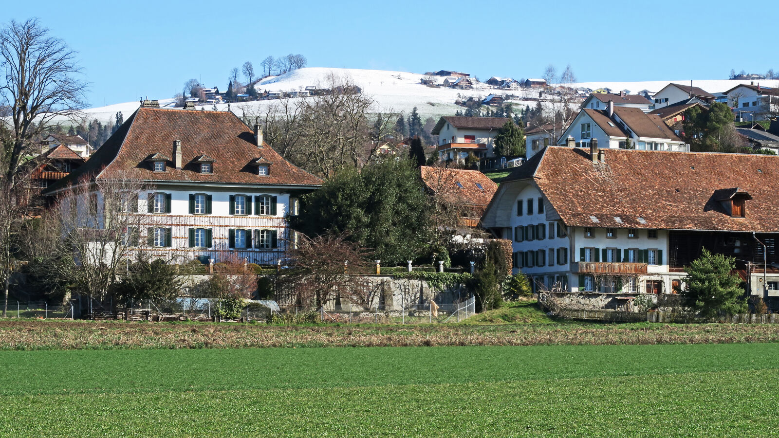 Canon PowerShot G7 X sample photo. Farm, landscape, rural, steffisburg photography