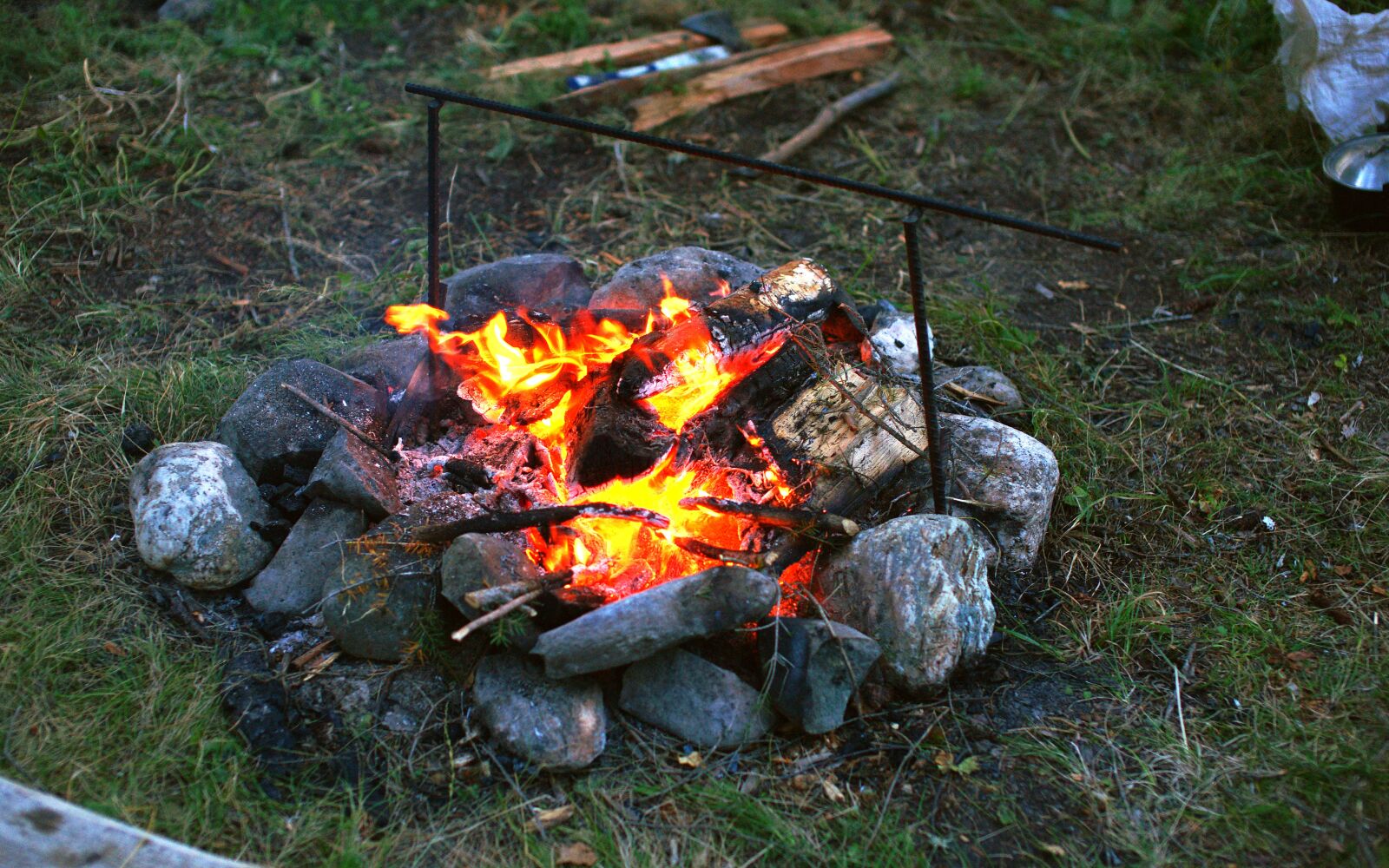 Sony Alpha DSLR-A850 sample photo. Bonfire, tourism, wildlife photography