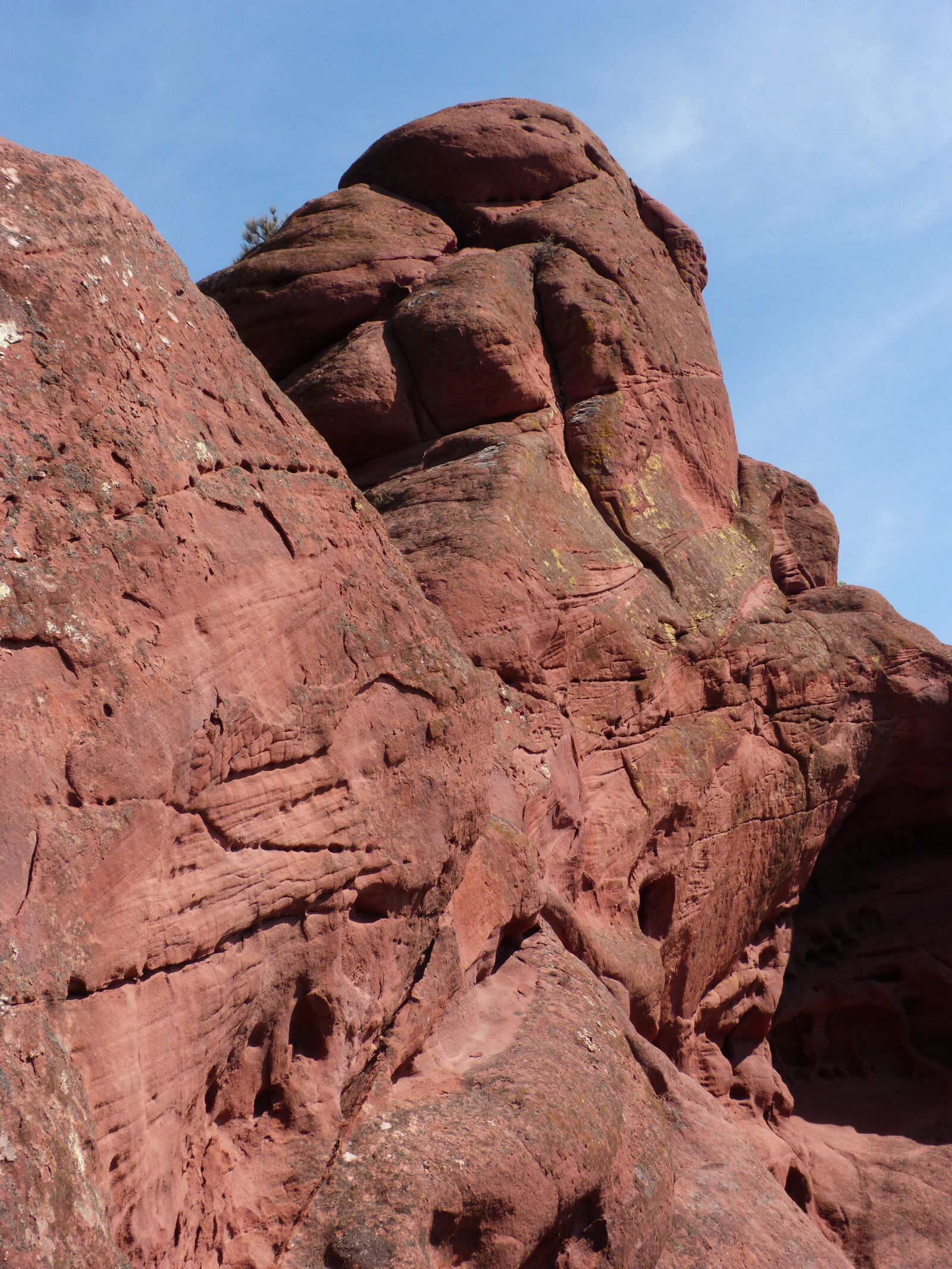 Panasonic DMC-FZ62 sample photo. Red sandstone, rock, mountain photography