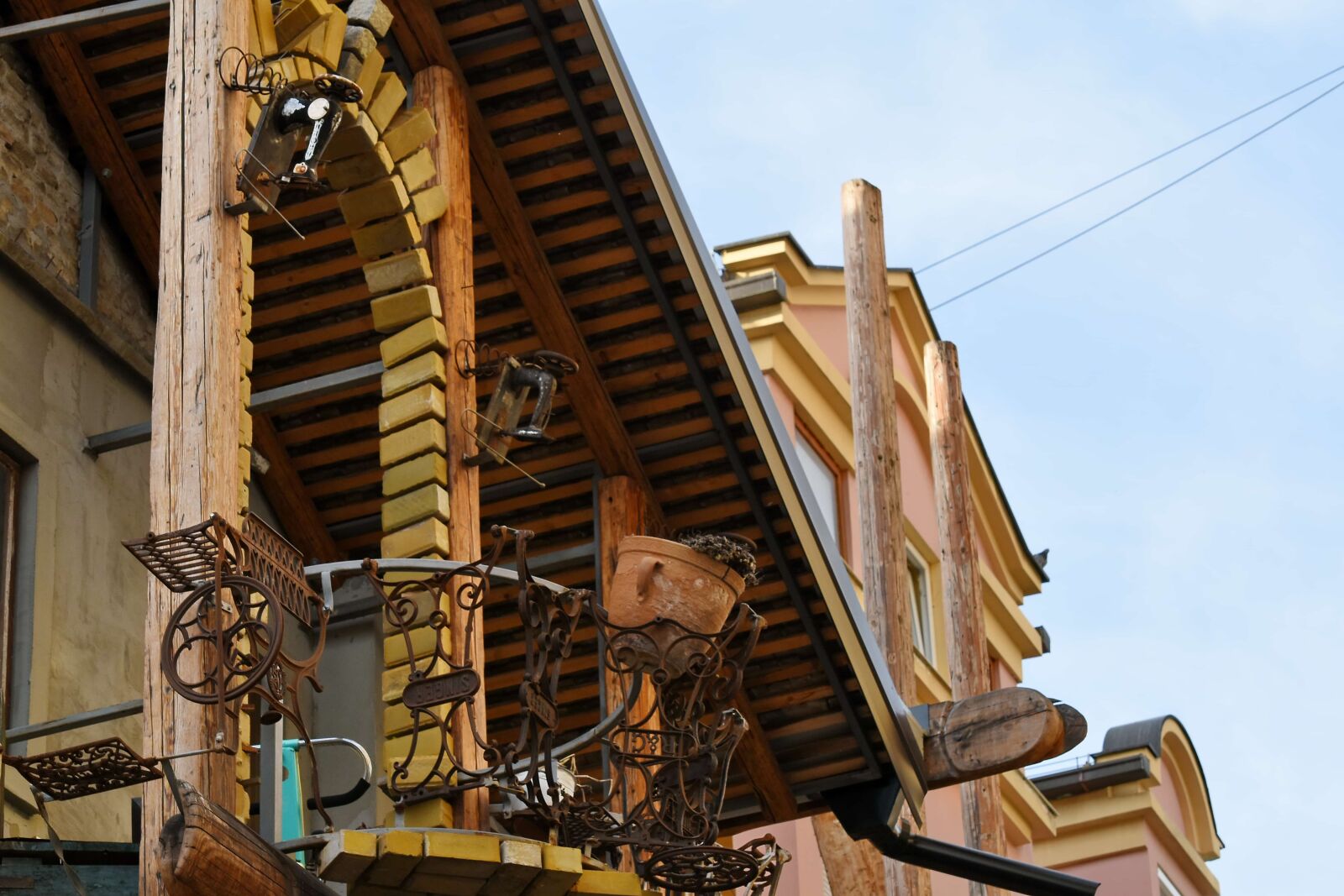 Nikon D5500 sample photo. Balcony, fence, handmade, architecture photography