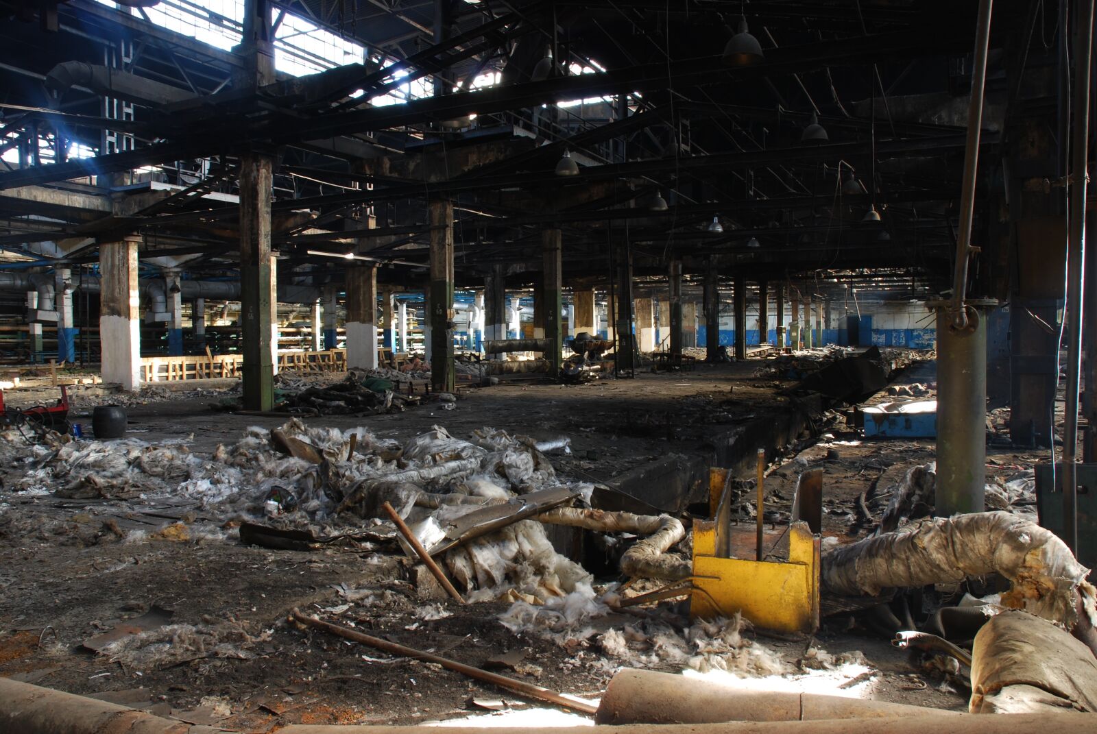 Nikon D40X sample photo. Factory, abandoned, destruction photography