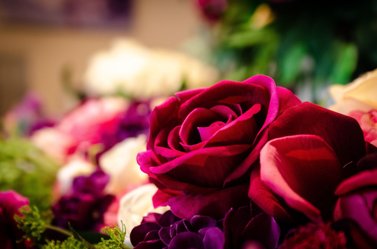 Nikon D7000 sample photo. Roses, bloom, bridal photography