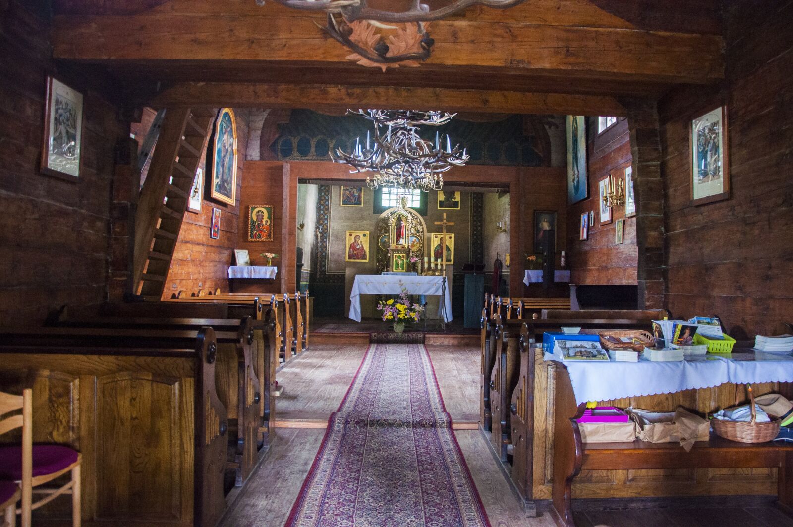 Nikon D90 sample photo. Orthodox church, bieszczady, religion photography