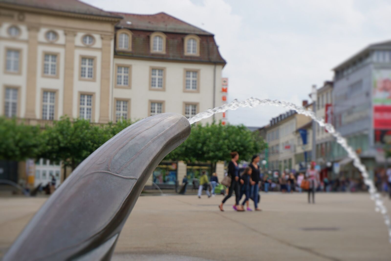 Sony a6000 sample photo. Kassel, downtown, königsplatz photography