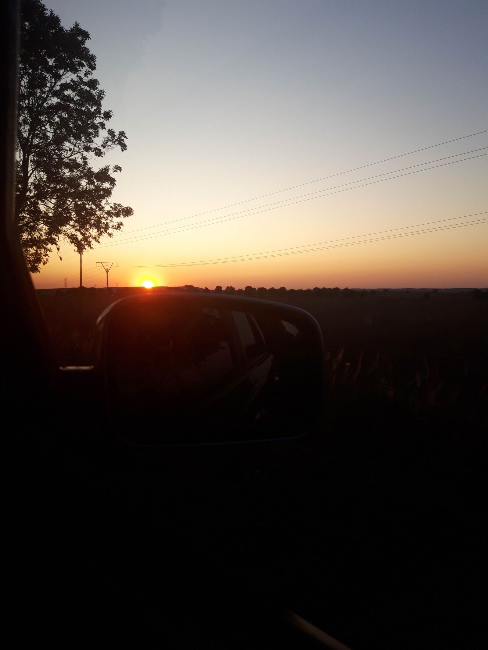 Samsung Galaxy A6 sample photo. Sky, west, the sun photography