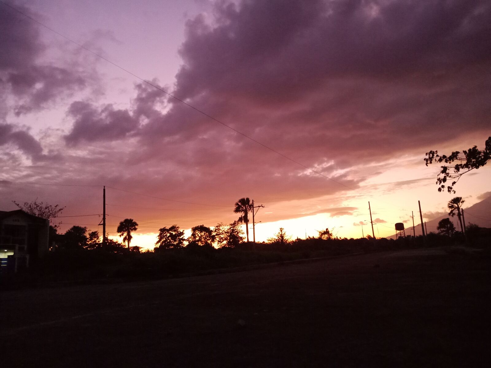 OPPO F5 sample photo. Sky, sunset, beautiful sunset photography