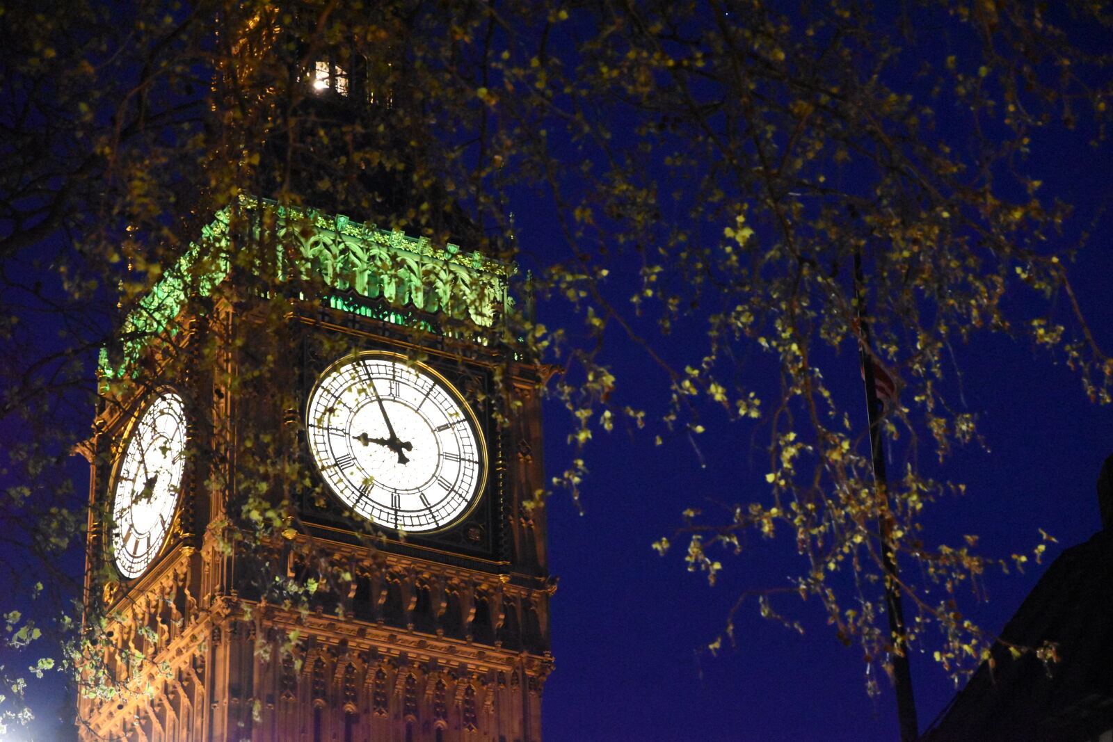Nikon D5500 sample photo. Big, ben, london, night photography