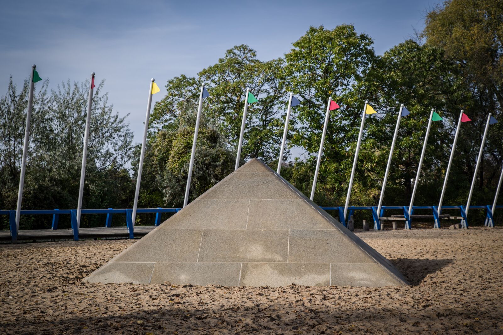 Pentax K-1 Mark II sample photo. Pyramid, stone, sand photography