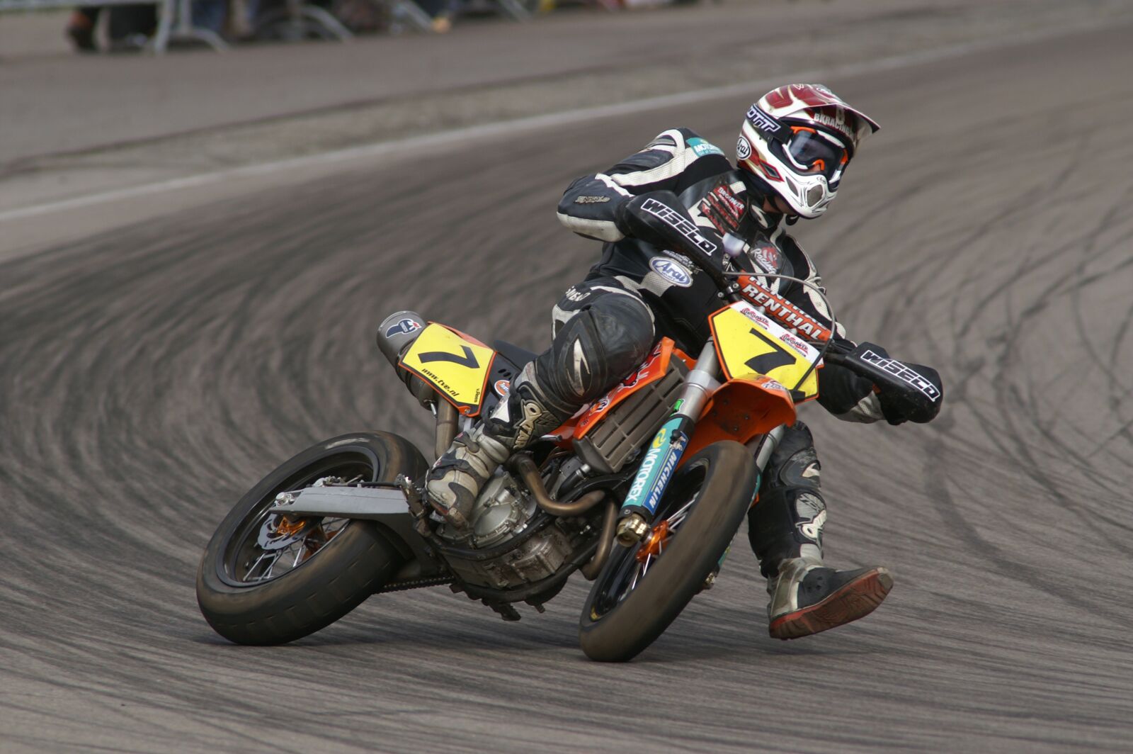 KONICA MINOLTA DYNAX 7D sample photo. Bike, supermoto, hurry photography
