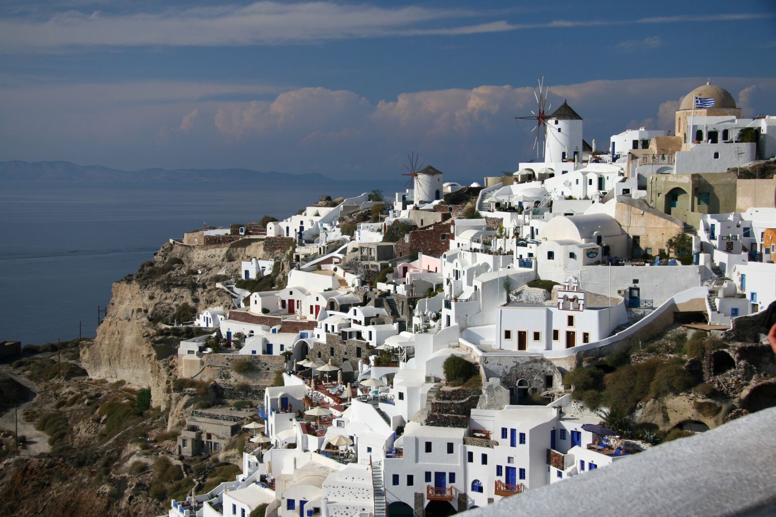 Canon EOS 30D sample photo. Santorini, cyclades, white houses photography