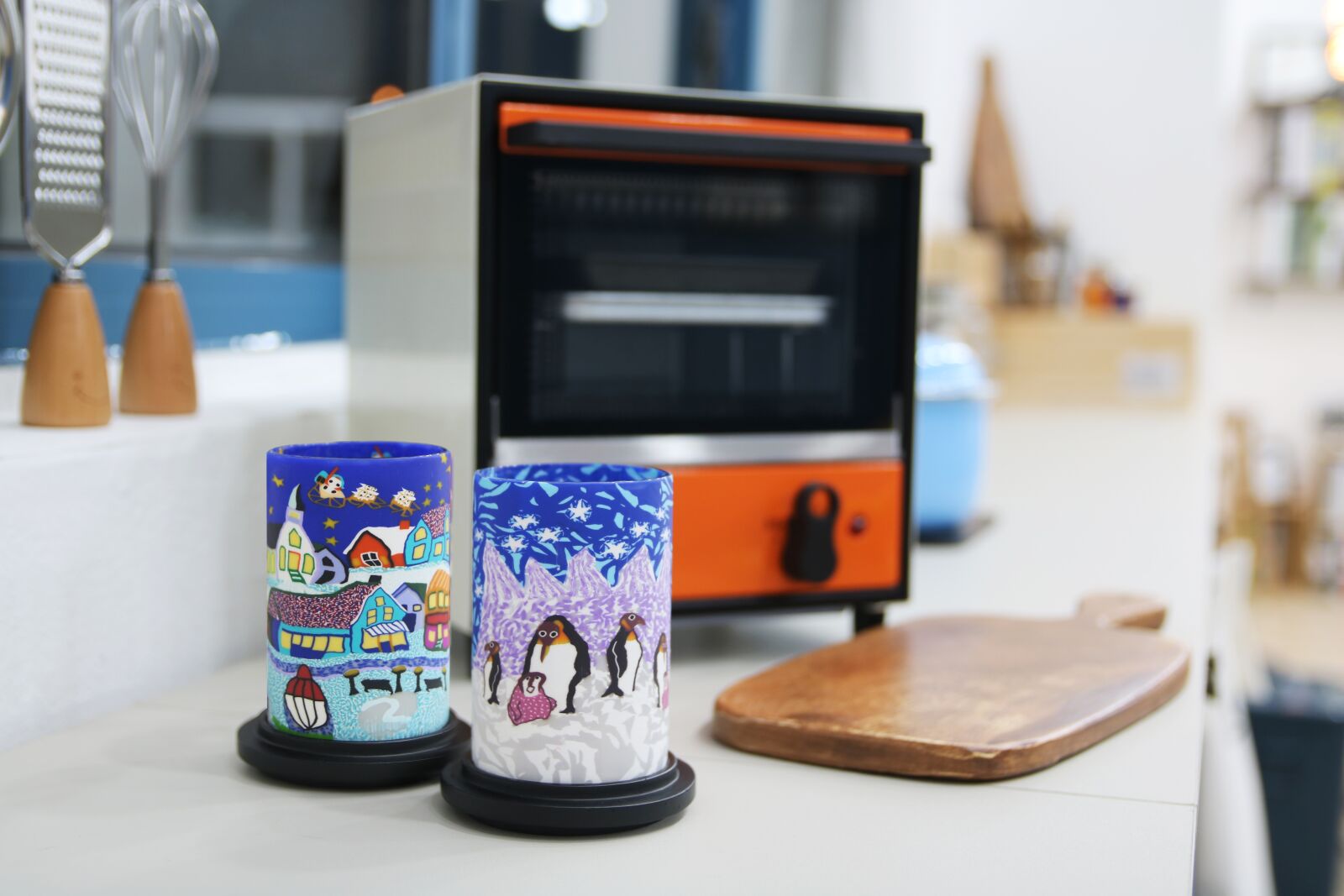 Canon EOS 750D (EOS Rebel T6i / EOS Kiss X8i) sample photo. Holder, candle, handmade photography