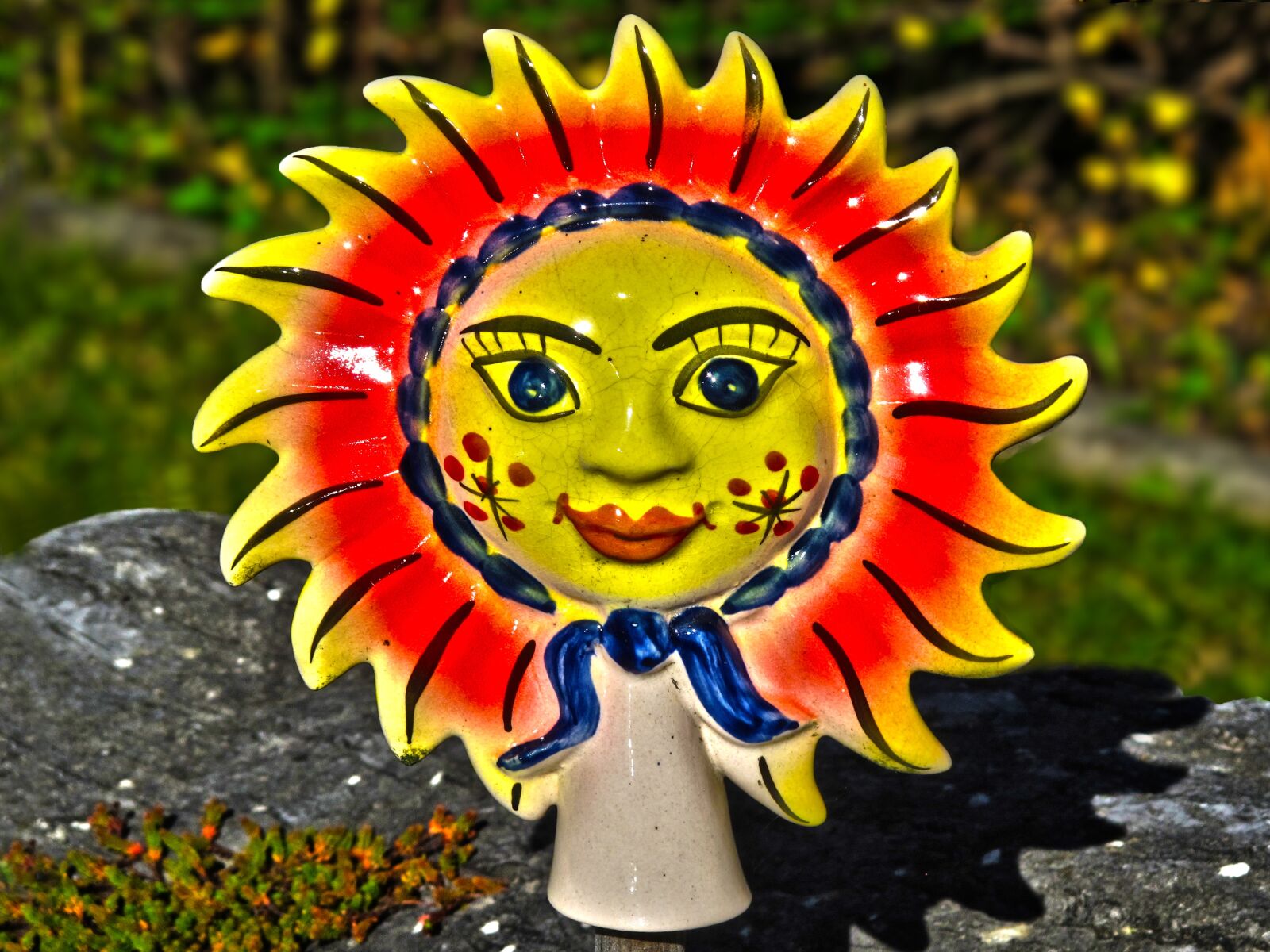 Canon PowerShot G12 sample photo. Sun, ceramic, decoration photography
