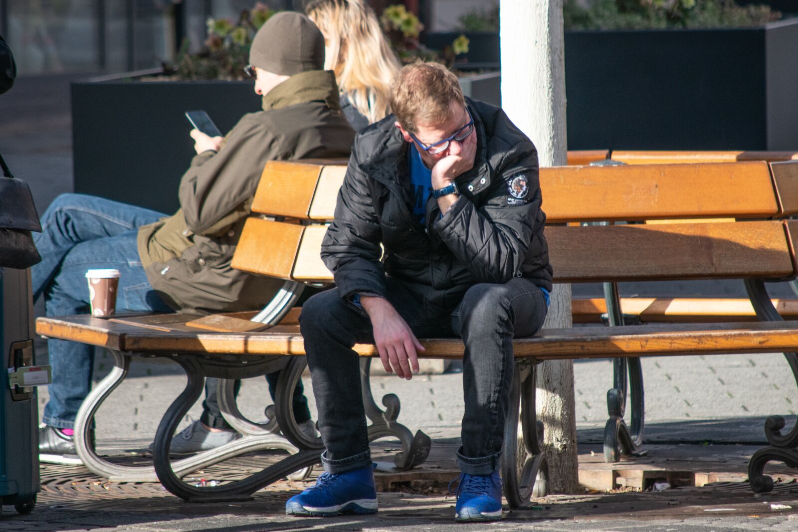 Nikon D3400 sample photo. Anguish, concern, anxiety photography