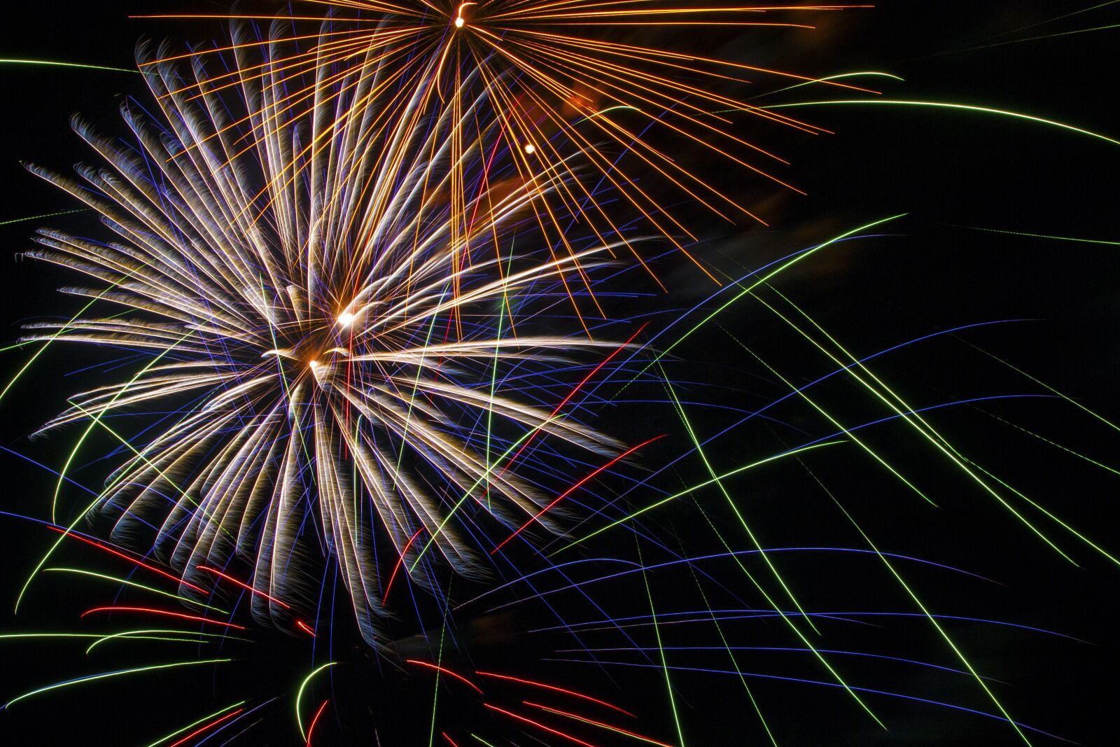Nikon D3100 sample photo. Fire, fireworks, burst photography