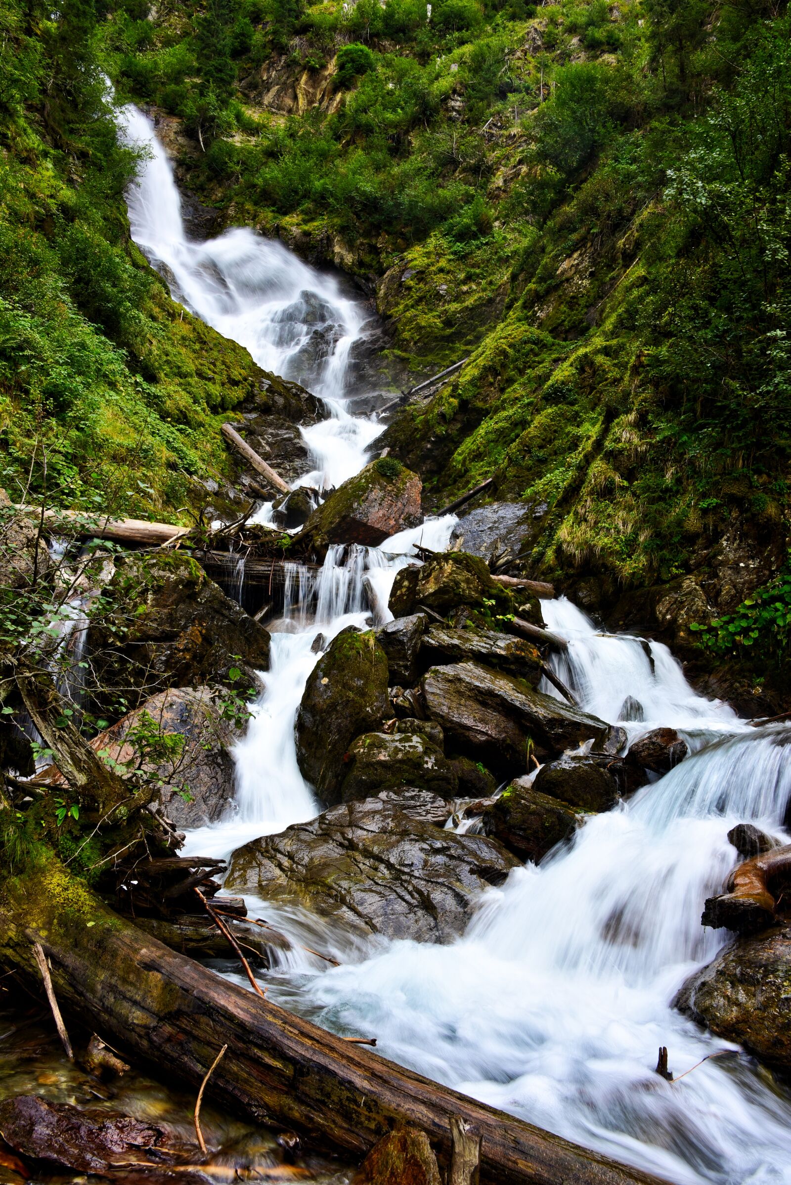 Nikon D750 sample photo. Waterfall, waters, nature photography