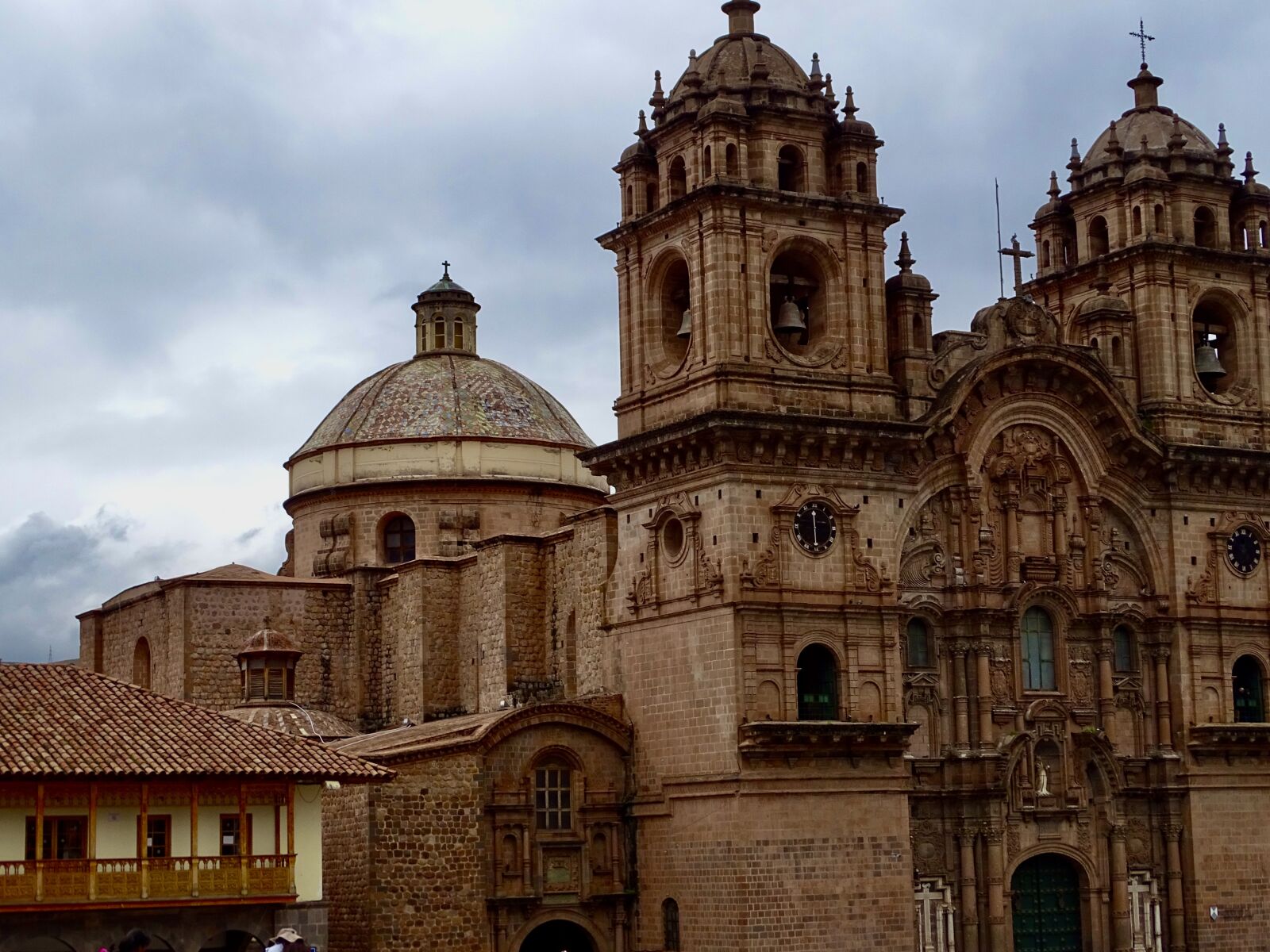 Sony Cyber-shot DSC-HX350 sample photo. Cusco, peru, church photography