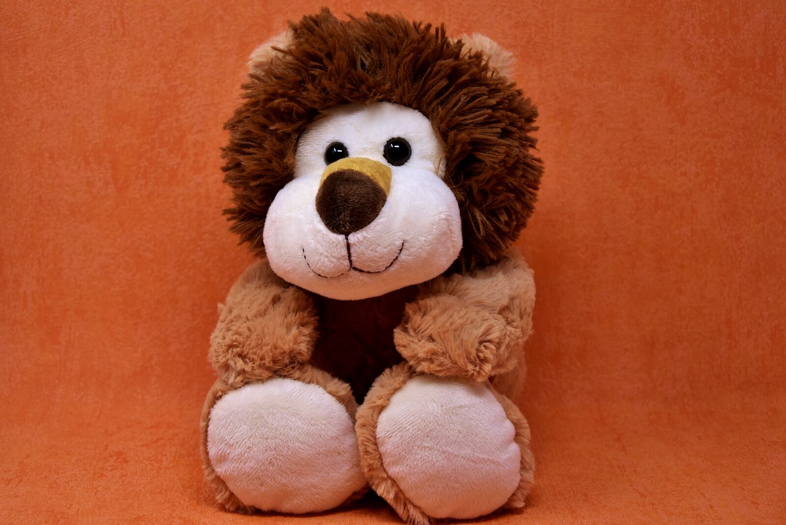 Nikon D7200 sample photo. Lion, soft toy, stuffed photography