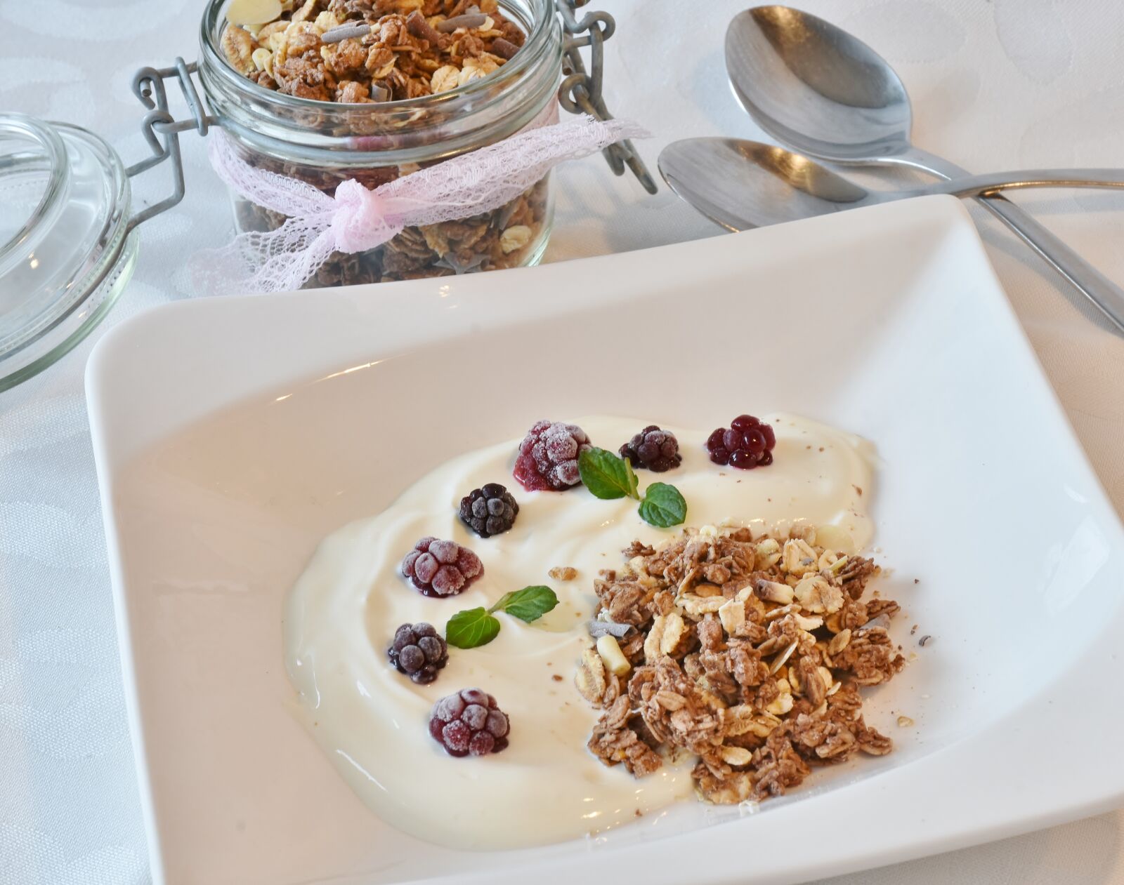 Nikon D7200 sample photo. Muesli, breakfast, glass photography