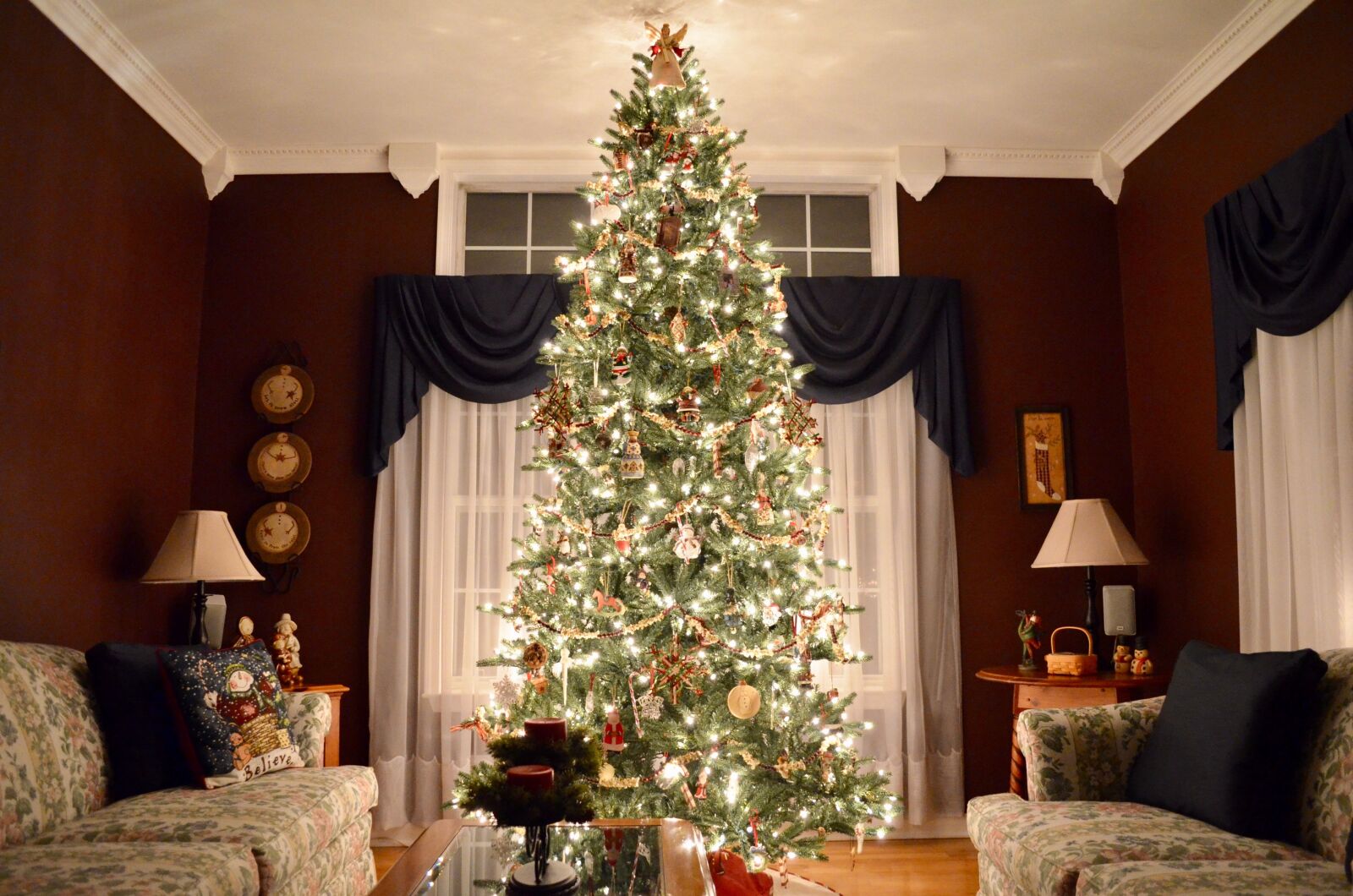 Nikon D5100 sample photo. Christmas, tree, christmas tree photography