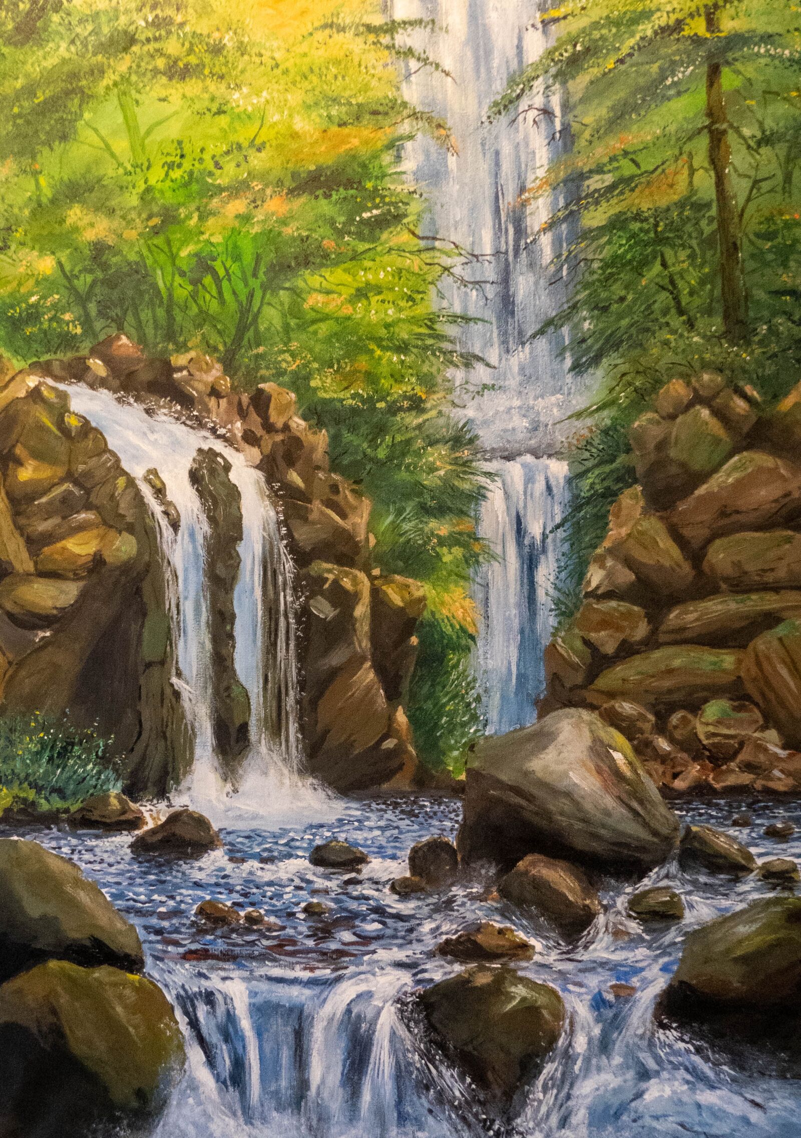 Panasonic Lumix DMC-FZ300 sample photo. Waterfall, nature, landscape photography